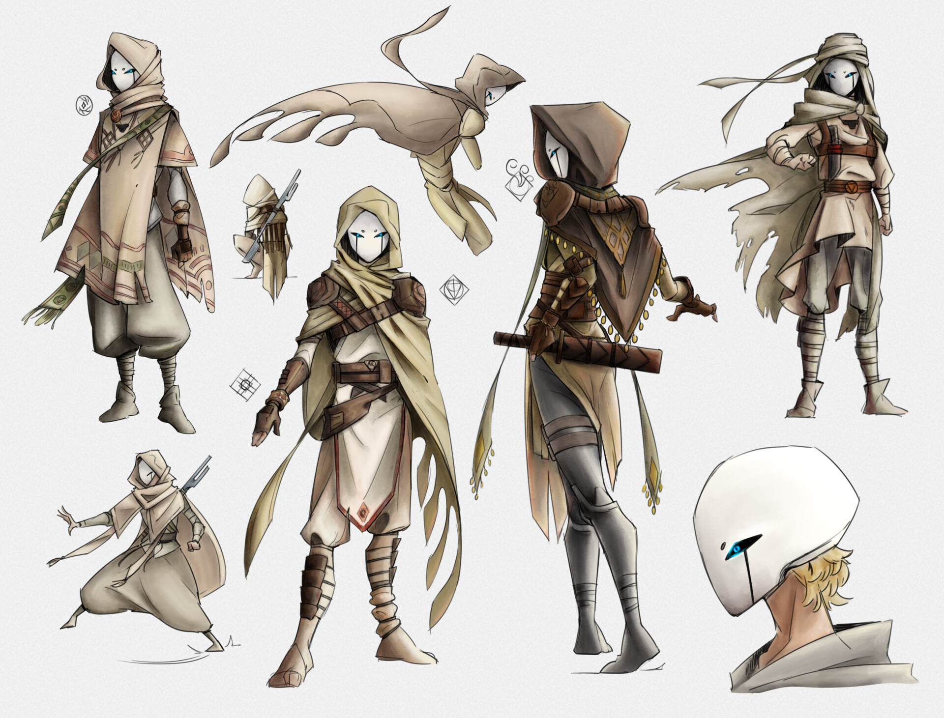 ArtStation - The Runner - Colored