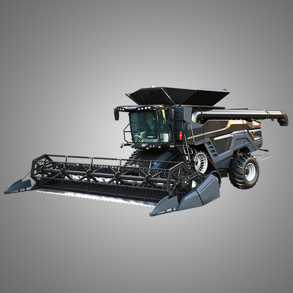 IDEAL - Combine Harvester - Grain Harvester Head