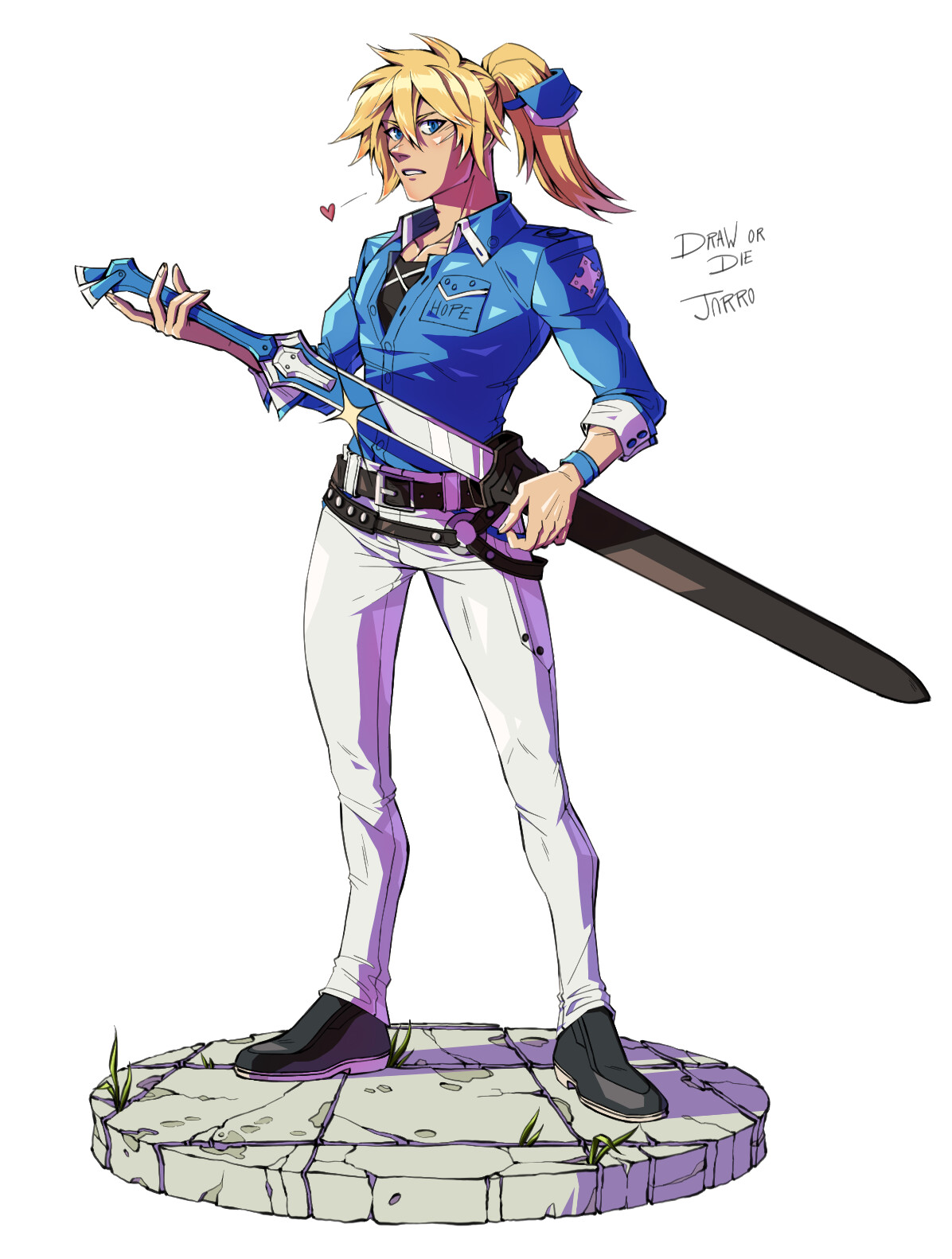 ArtStation Ky Kiske Story Mode Outfit