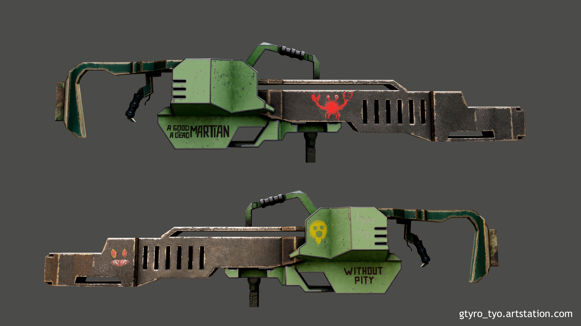 ArtStation Laser gun