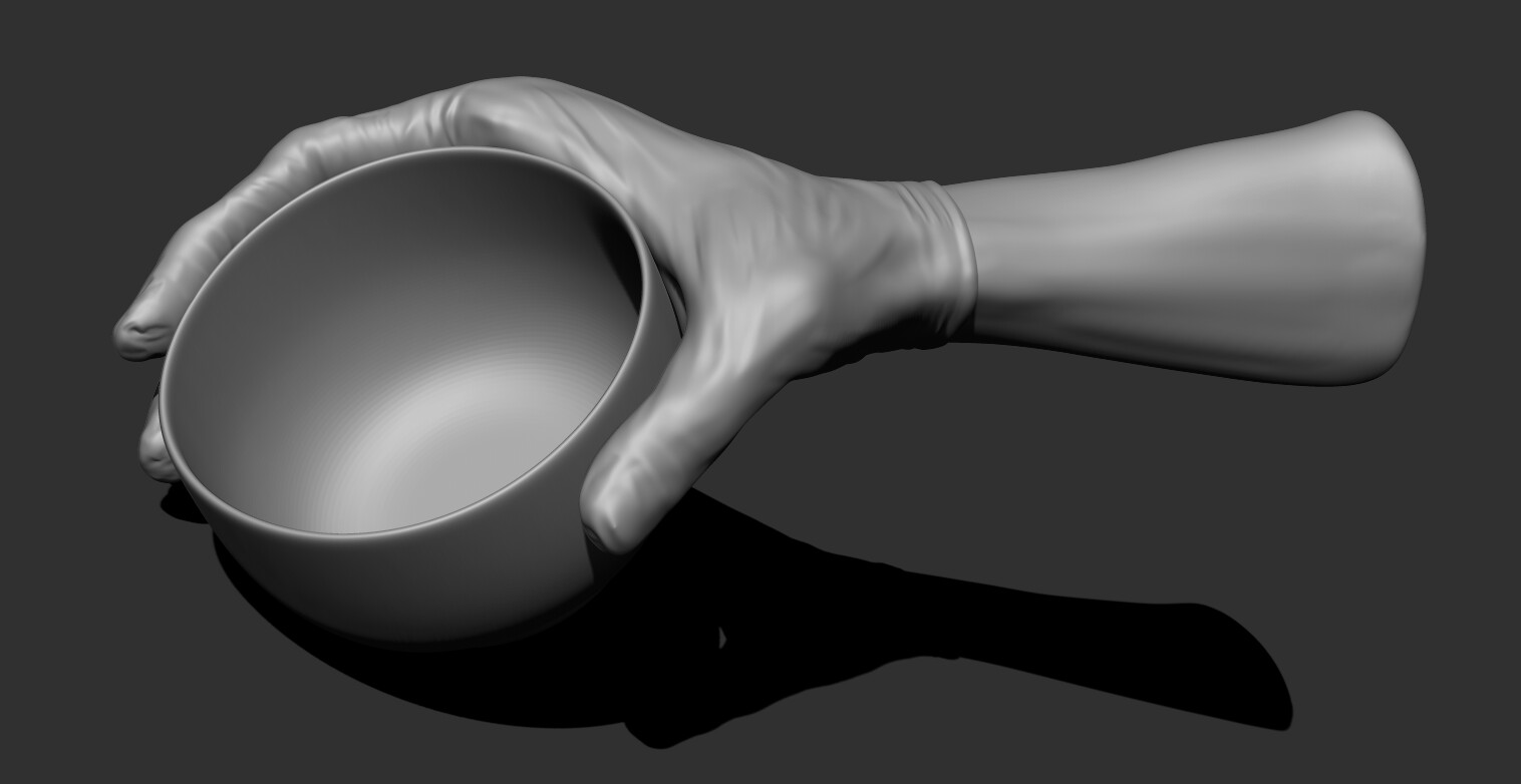 Hand_Zbrush_Render_View_01