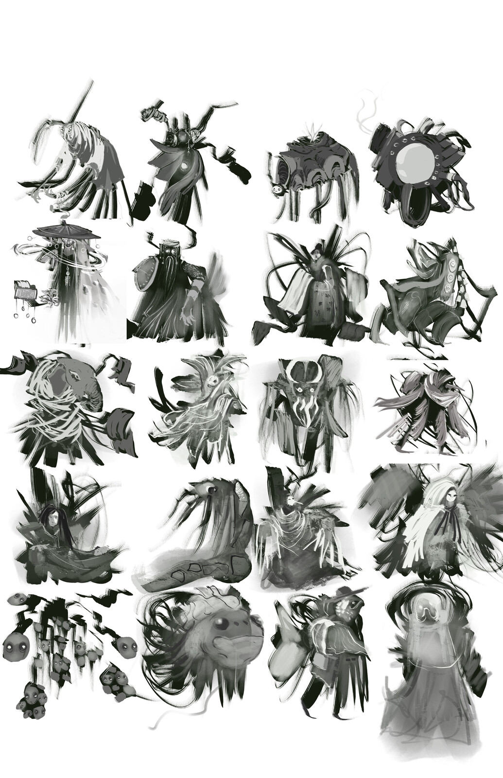 Waters End Character Concepts
