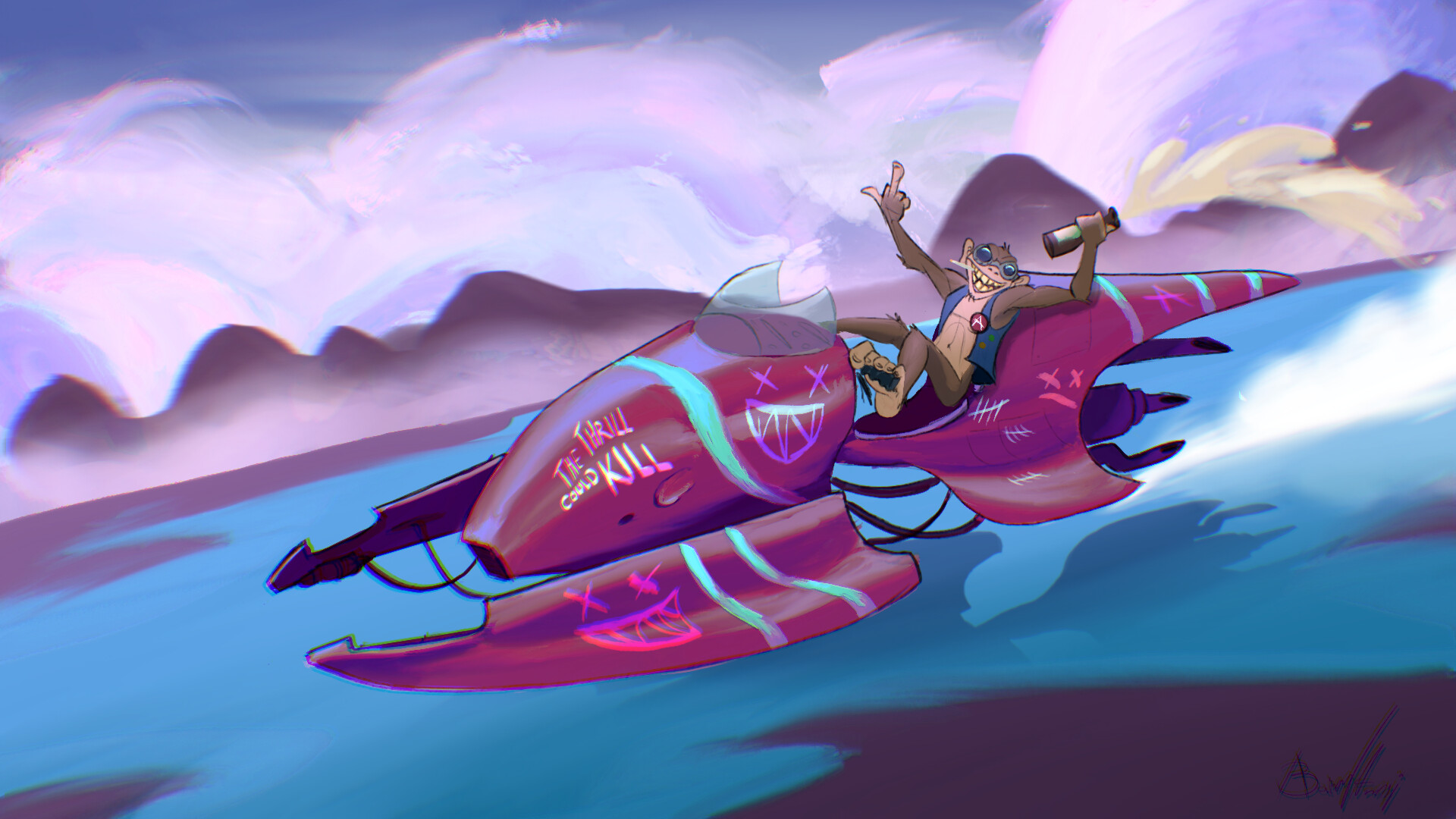 ArtStation Pedal to the Metal