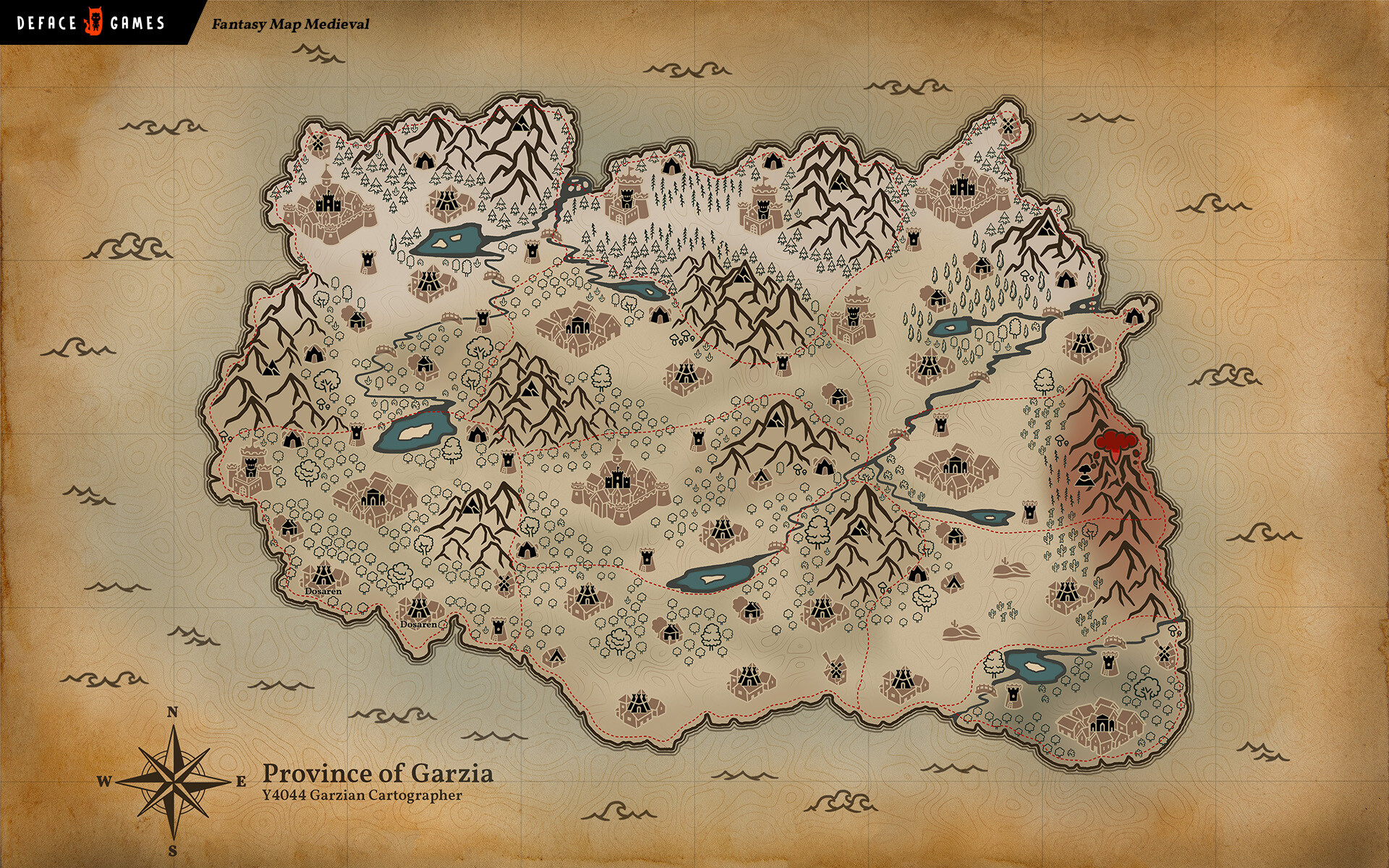Amanz galzor medieval game map