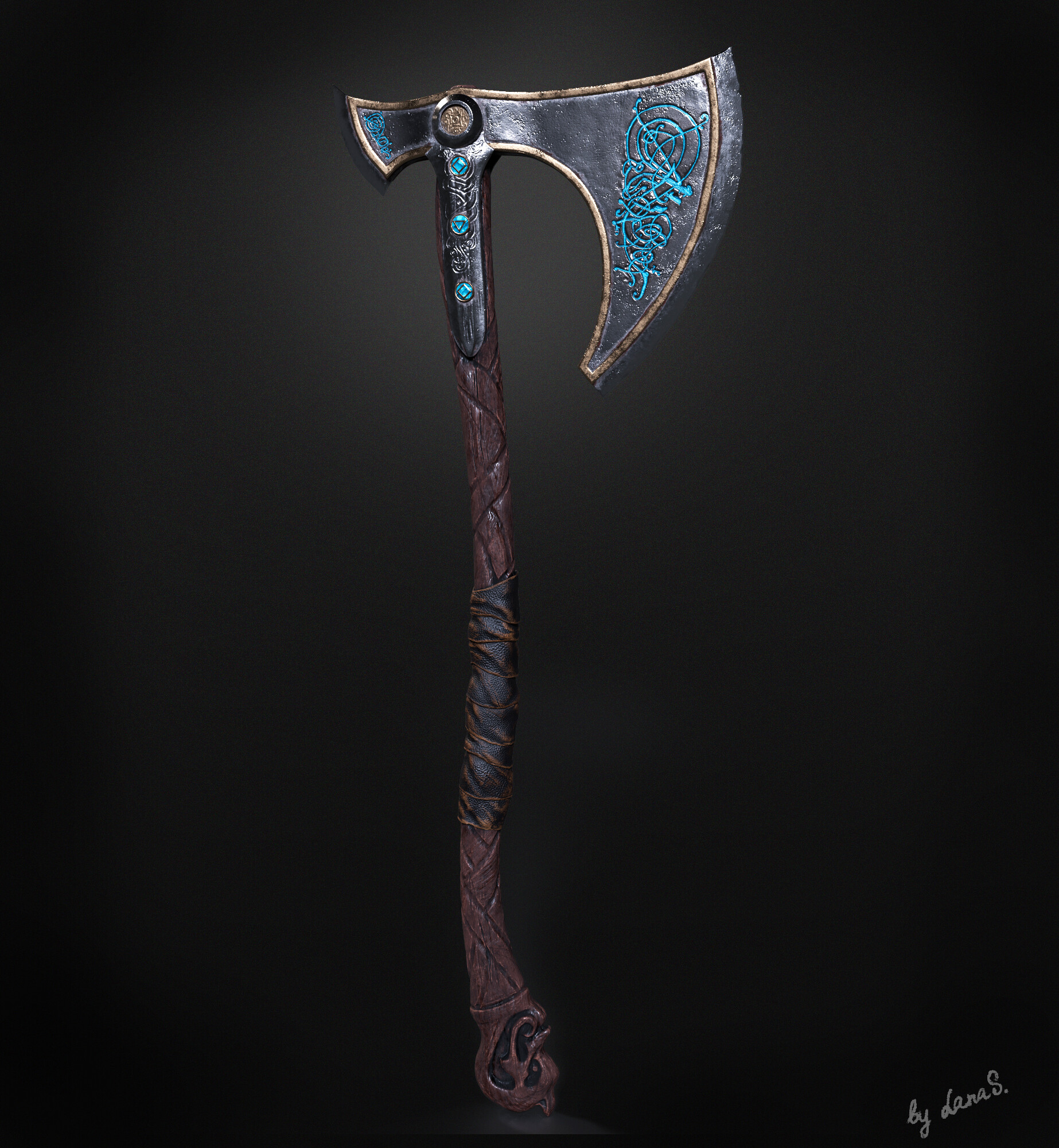 ArtStation Magical Axe