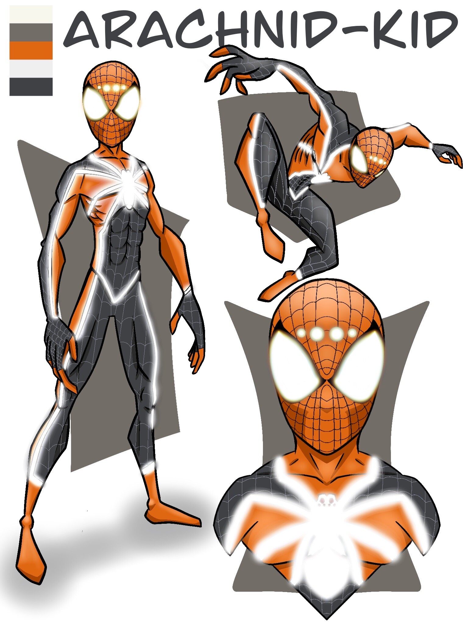 ArtStation - Spider-Man Concept: Arachnid-Kid