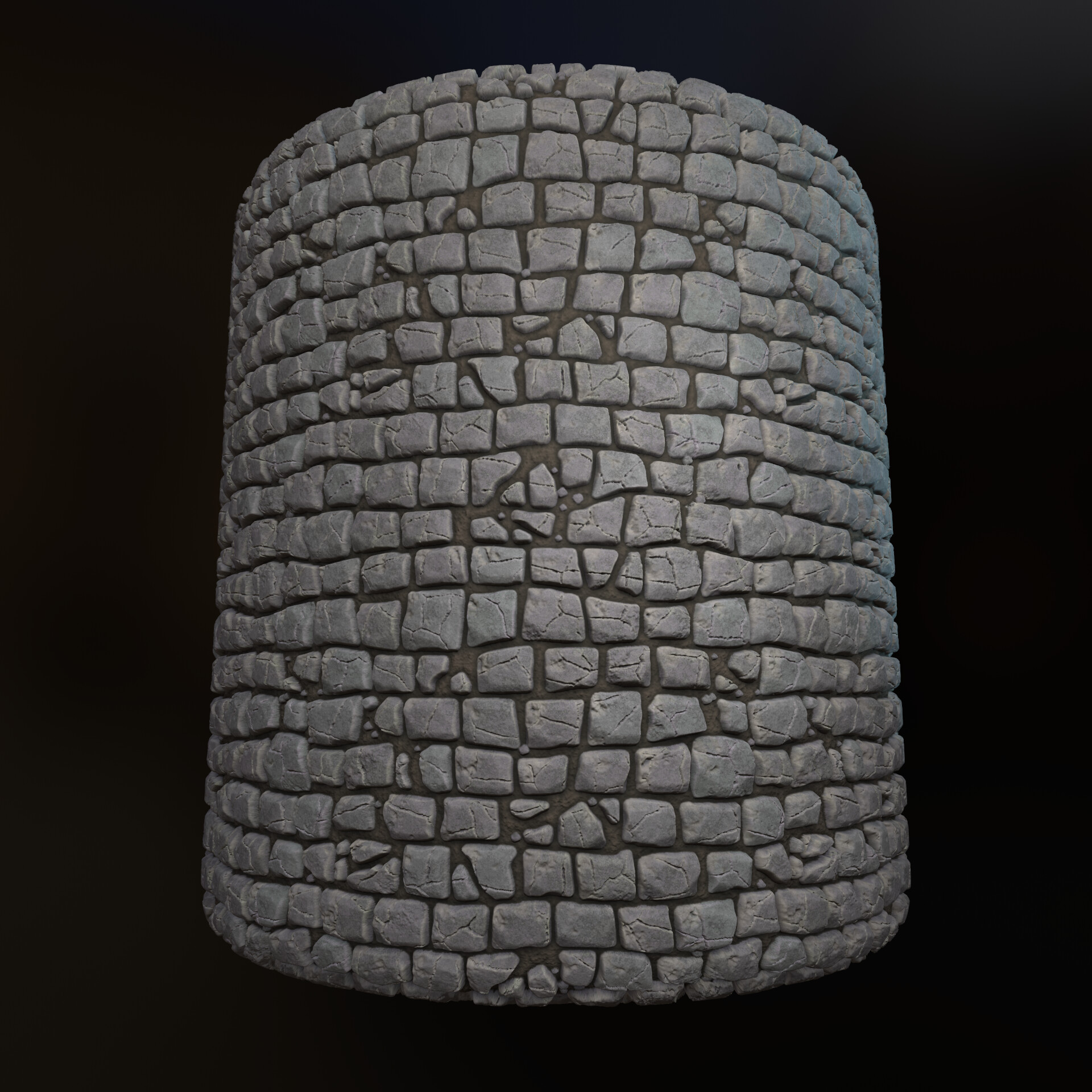 ArtStation Stylized stone surface