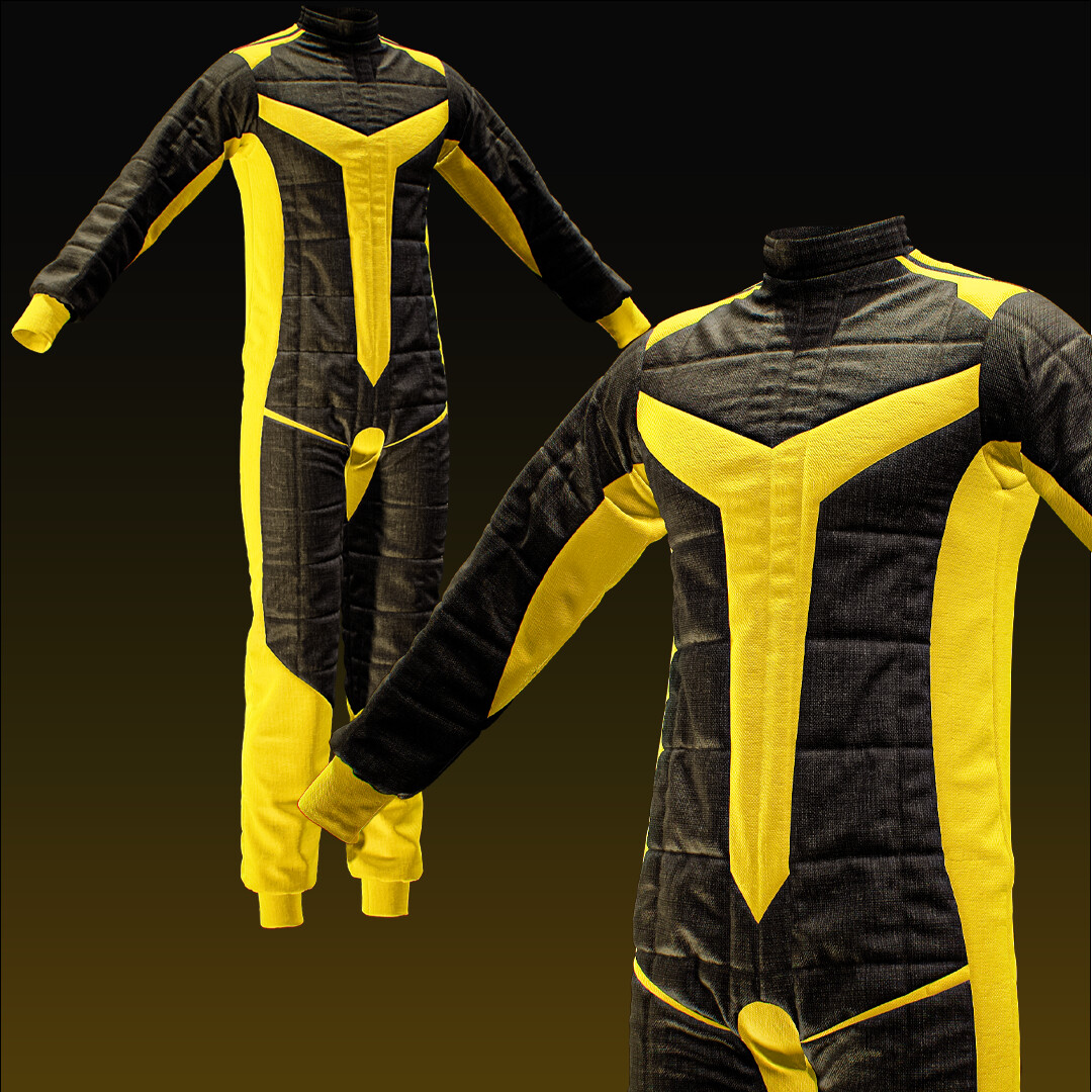 ArtStation Men's Racing Suit_VOL 01