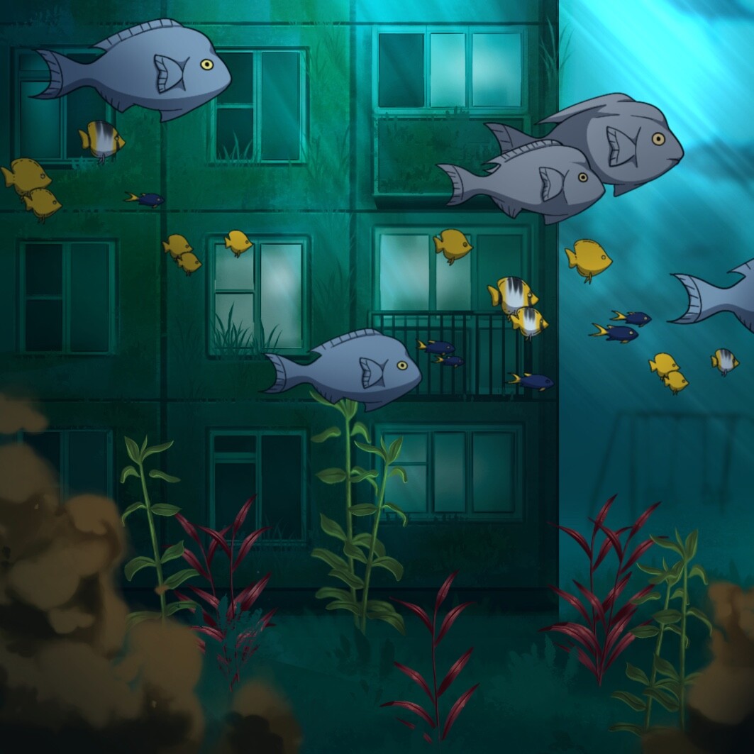 ArtStation Underwater City