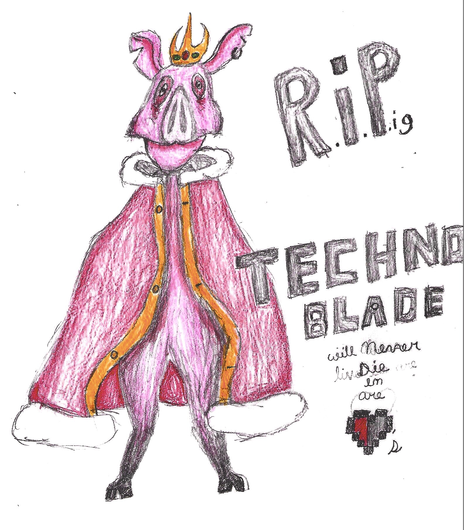 RIP Technoblade (Techno Tribute) 