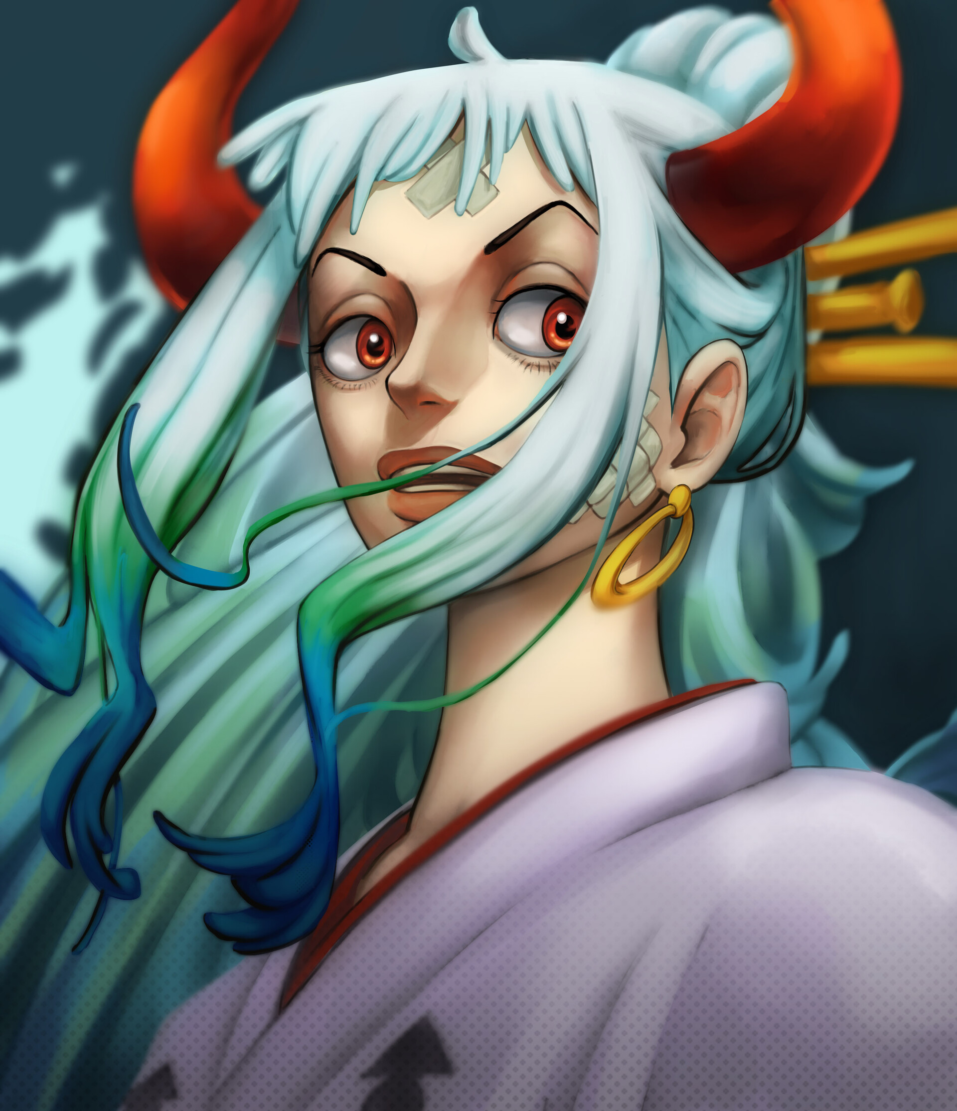 Yamato One Piece Fanart In 2021 Yamato One Piece Fana - vrogue.co