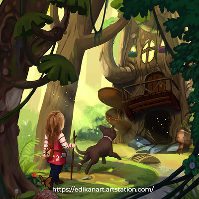 David okon adventures of amerie and kiwi a day in the woods