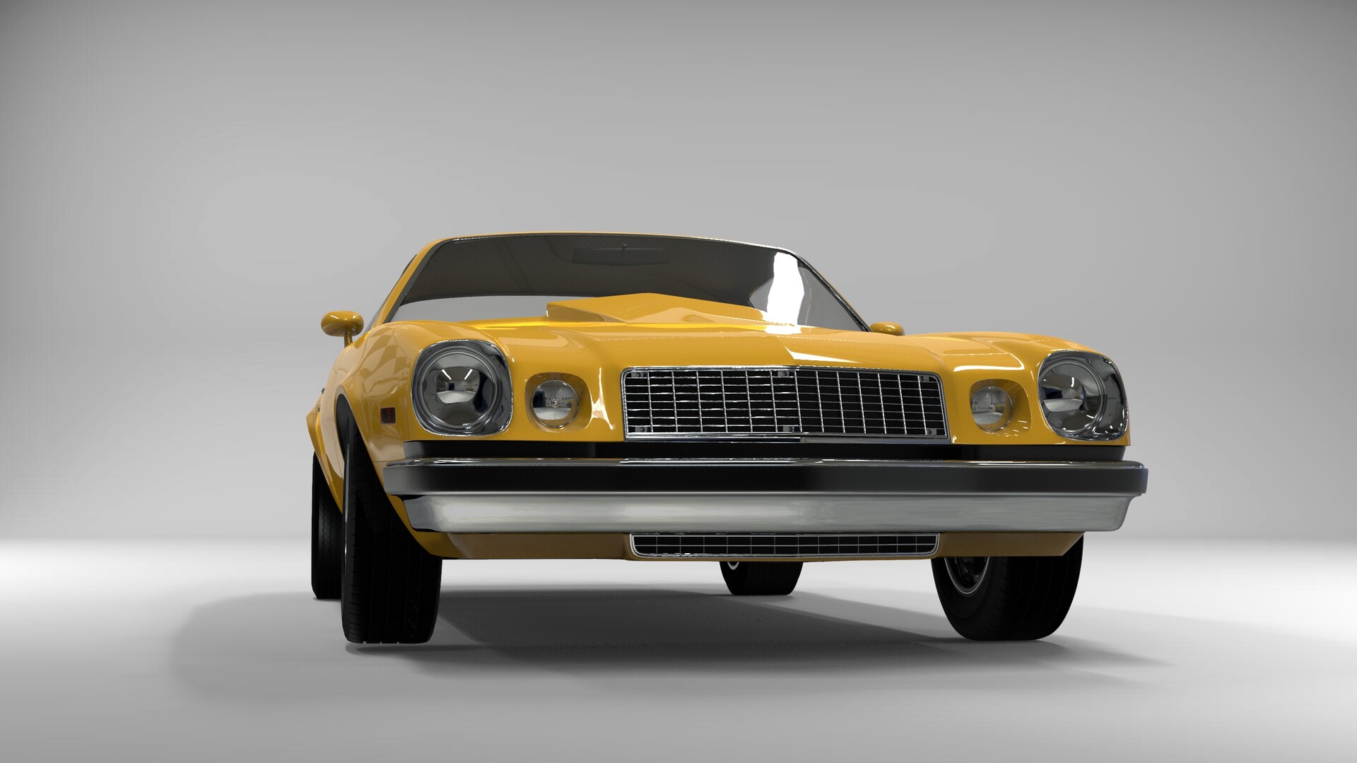 ArtStation Chevrolet Camaro 3D model