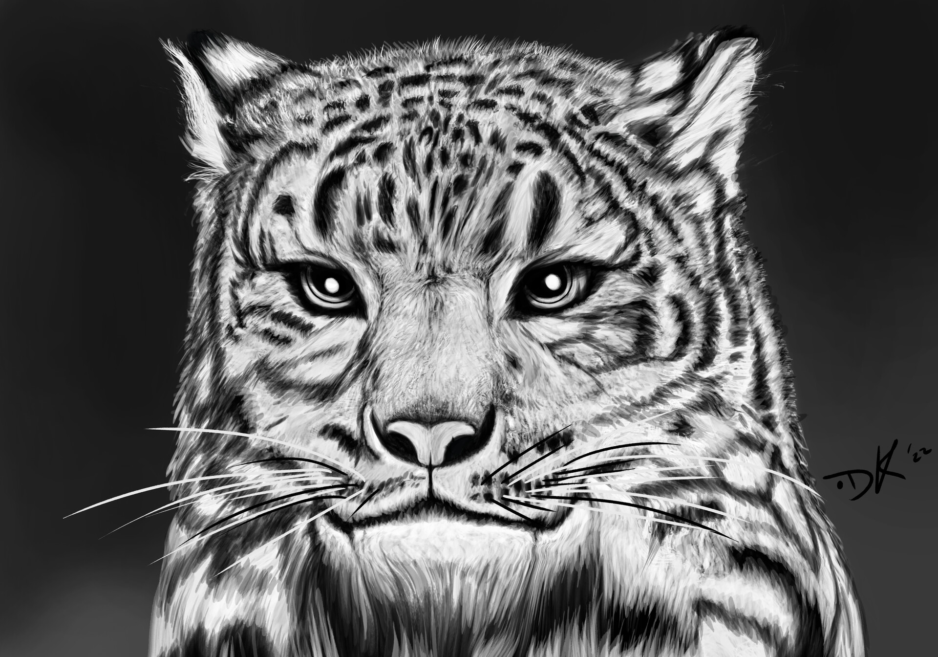 ArtStation - Snow Leopard