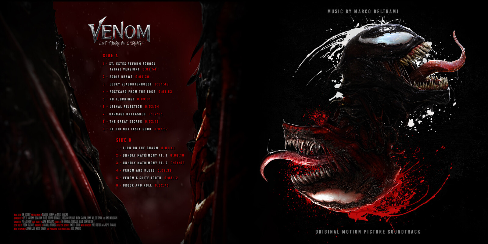 VENOM : Let There Be Carnage Vinyl Art
