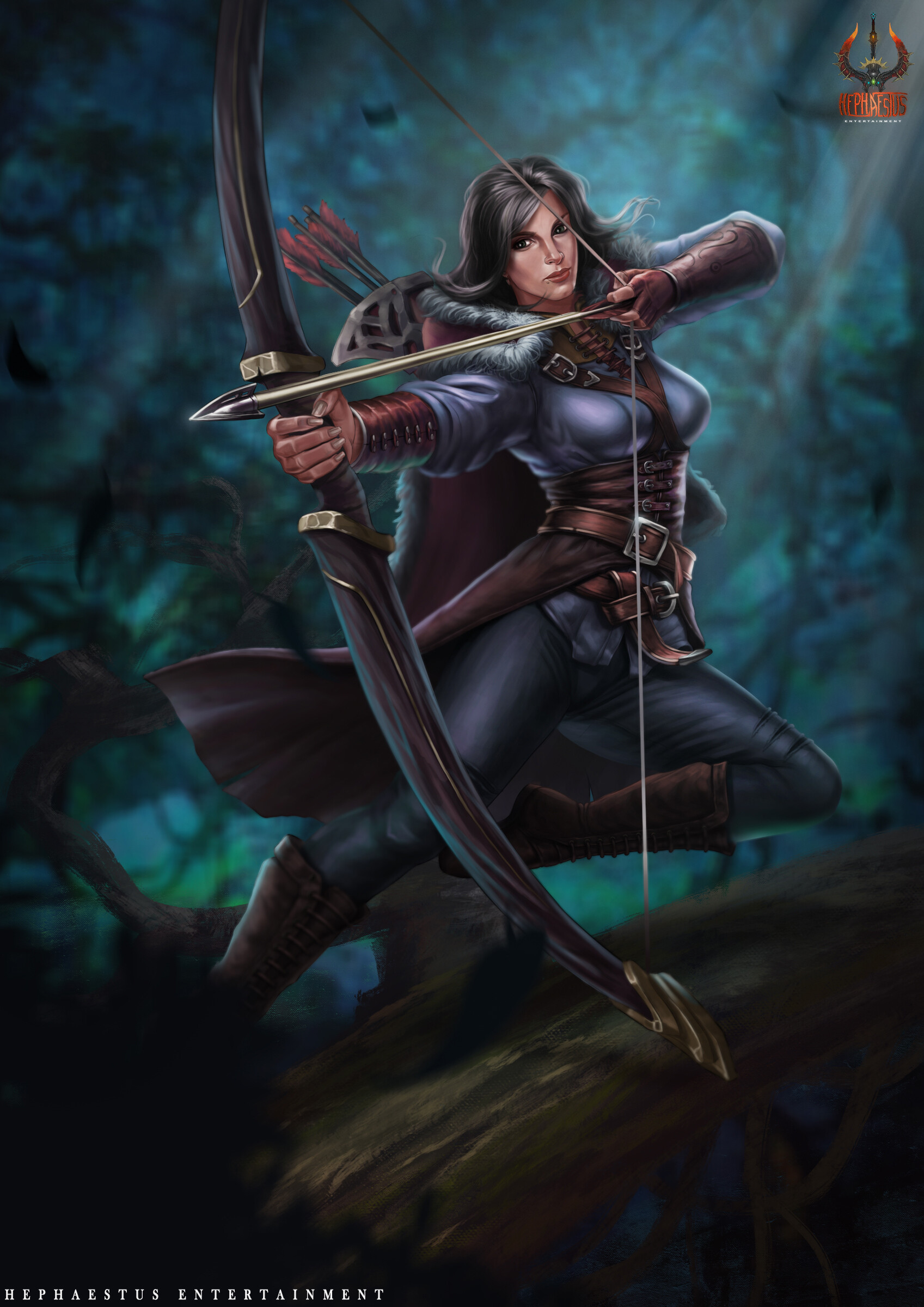 ArtStation - Female Archer