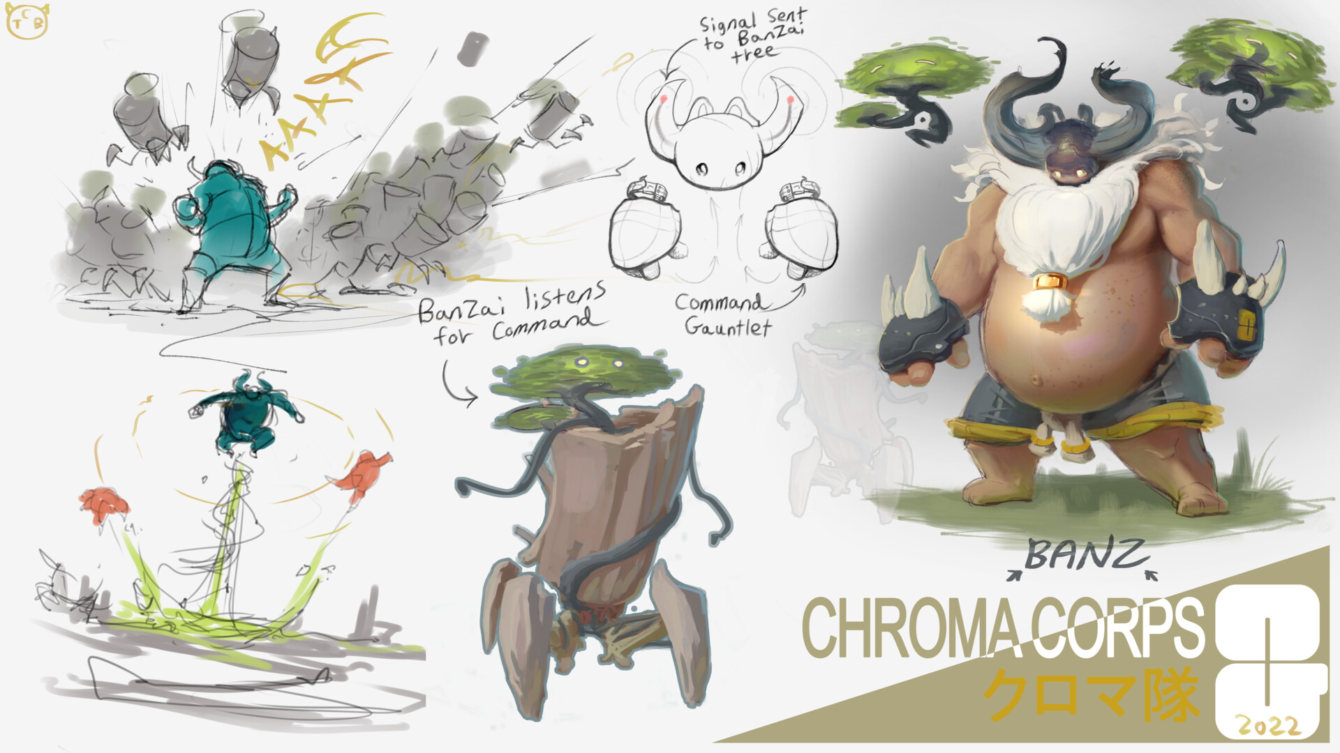 ArtStation Chroma Corps 2022 Submission