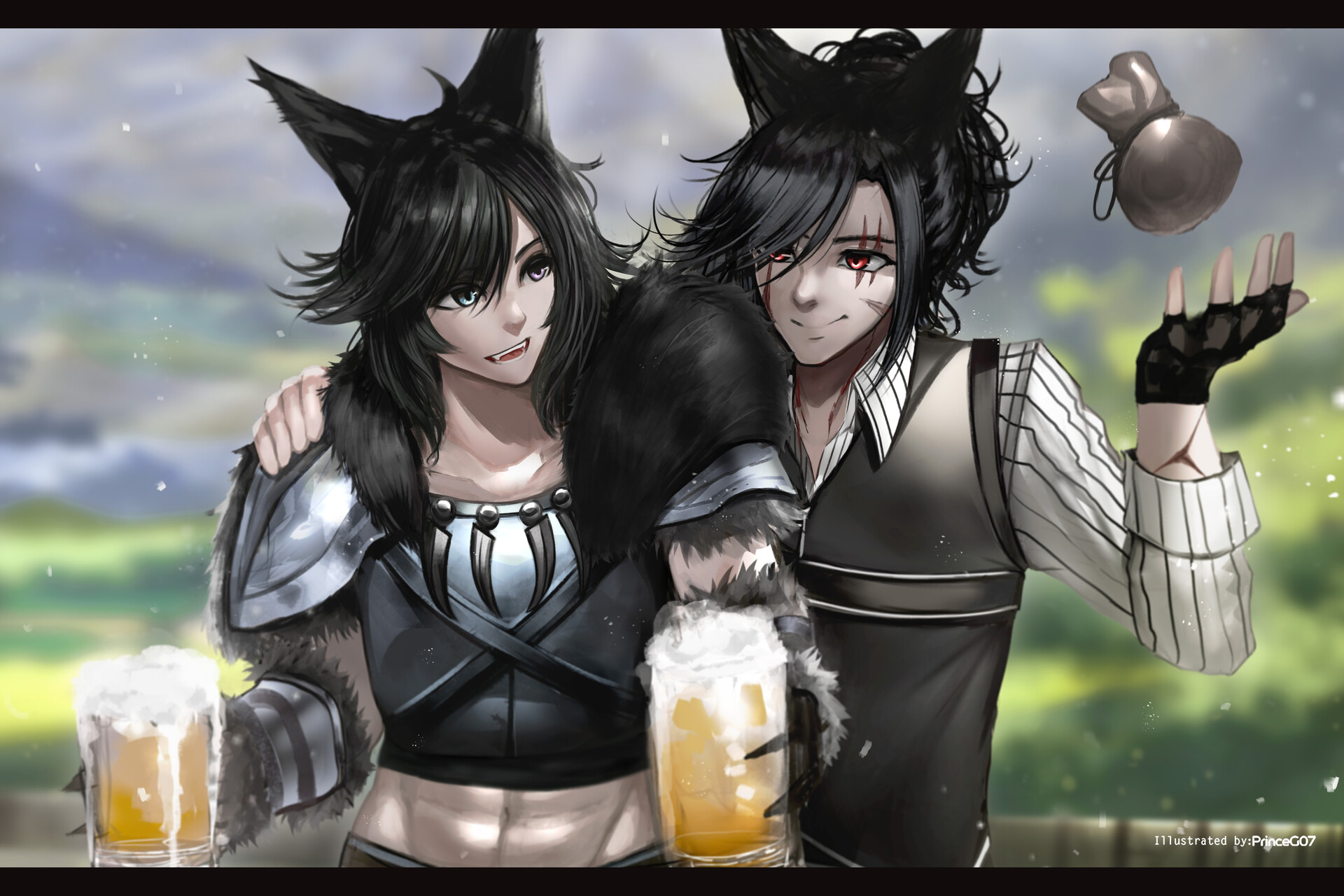 ArtStation Commission_KnifeEars