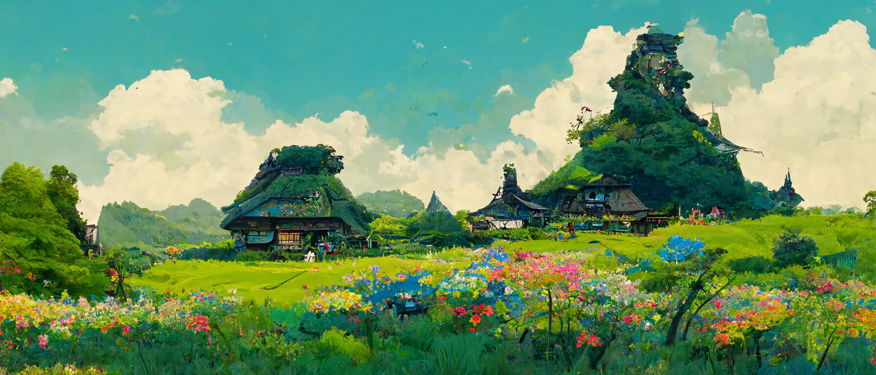ArtStation - Ghibli Inspired Landscapes