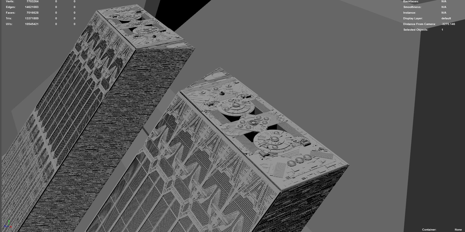 Using the same technique and online references, i started rebuilding it at home but with more detail and more accurate to the original. 