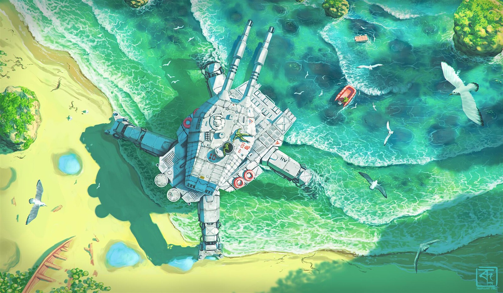 Neo Nippon 2044 : The Beach Patrol!