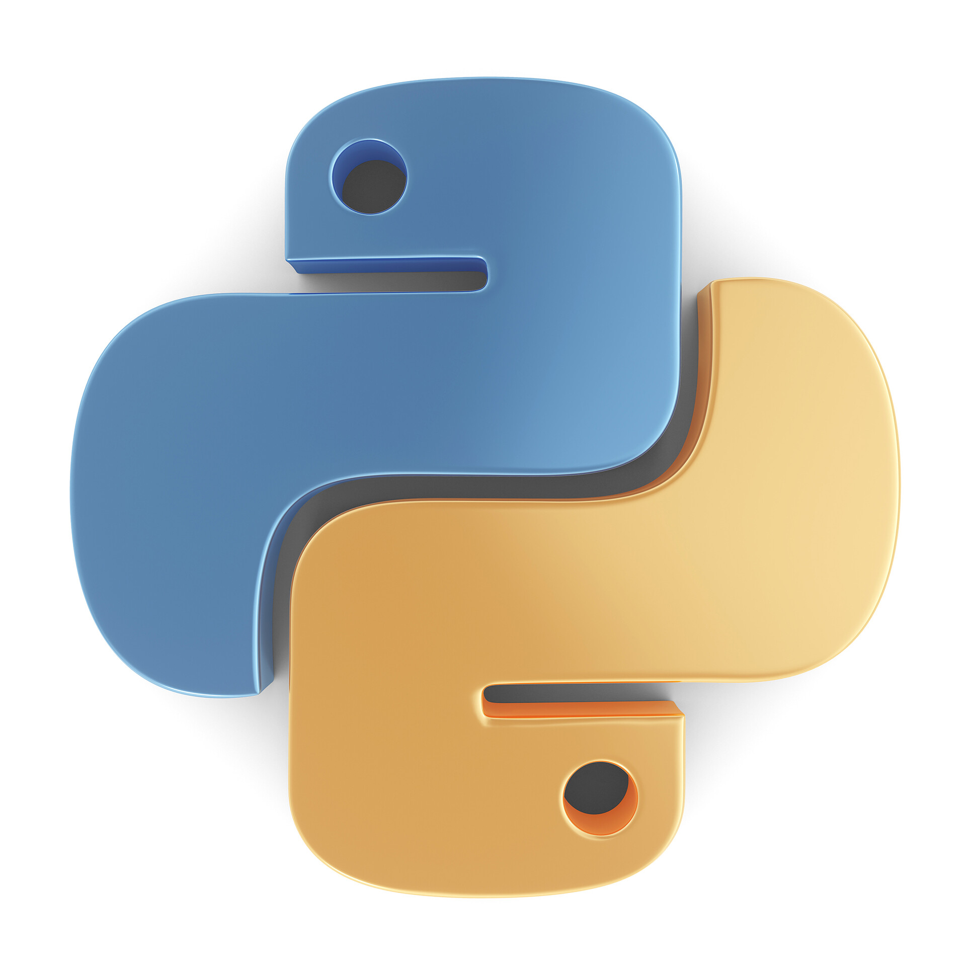 ArtStation - Python 3D Logo