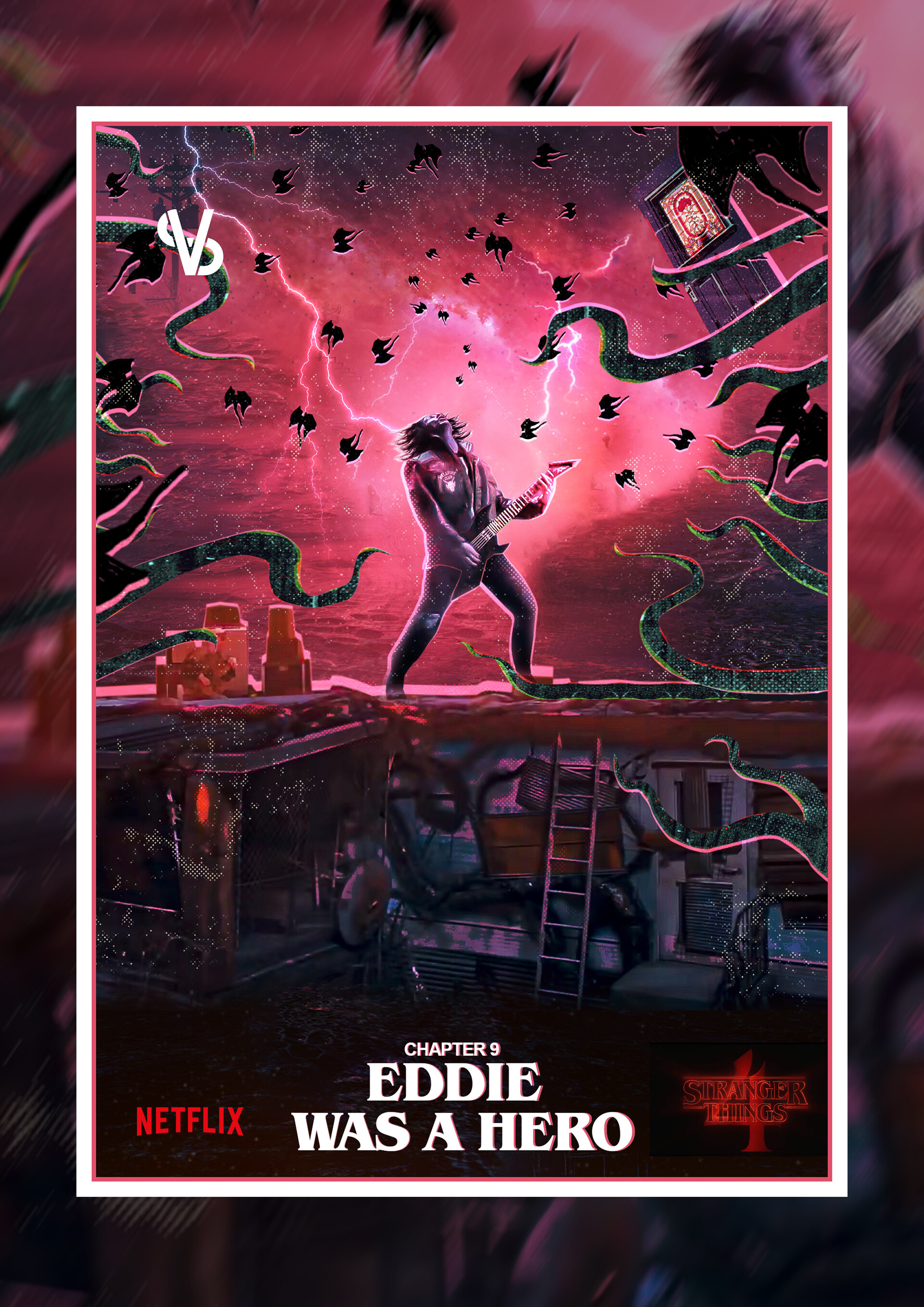Why is Eddie not in this poster? : r/StrangerThings