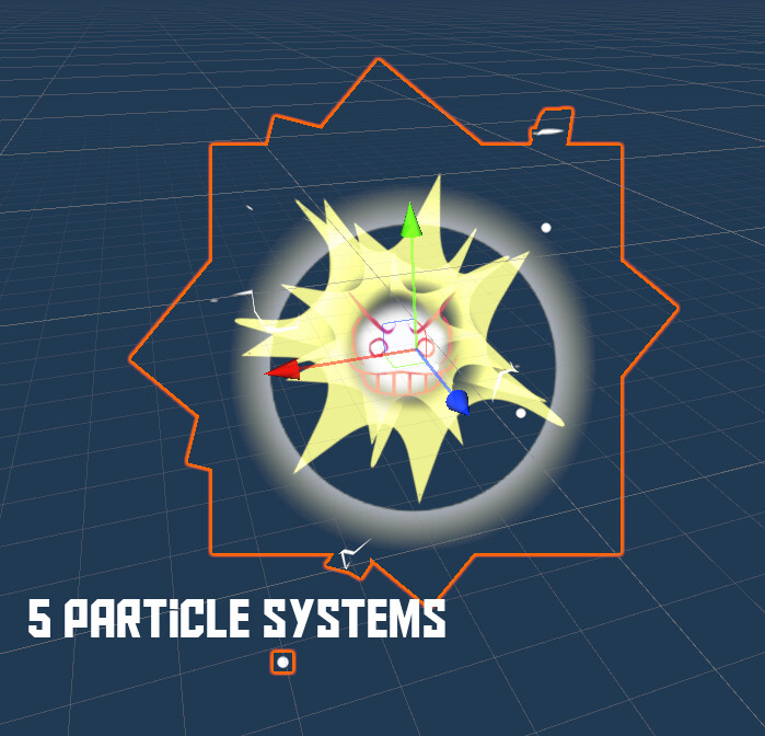 Shock is just a stack of Particle systems