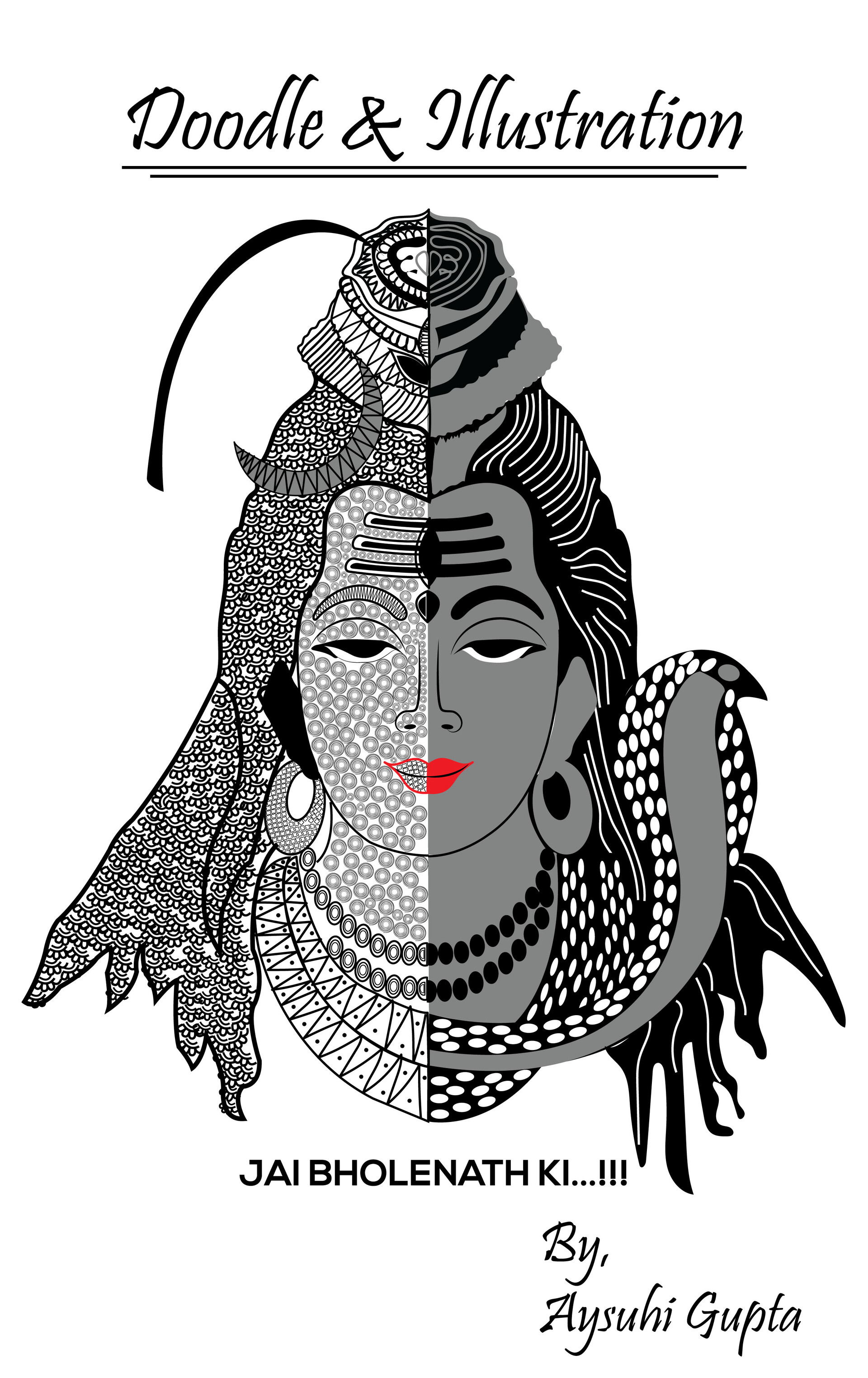 Bholenath Shiva by MANTHANART on DeviantArt
