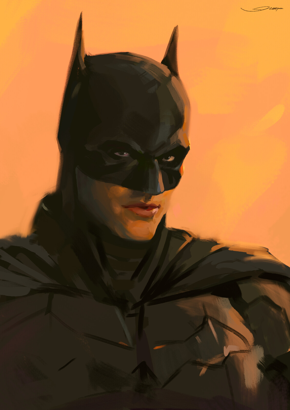 The Batman/Portrait study