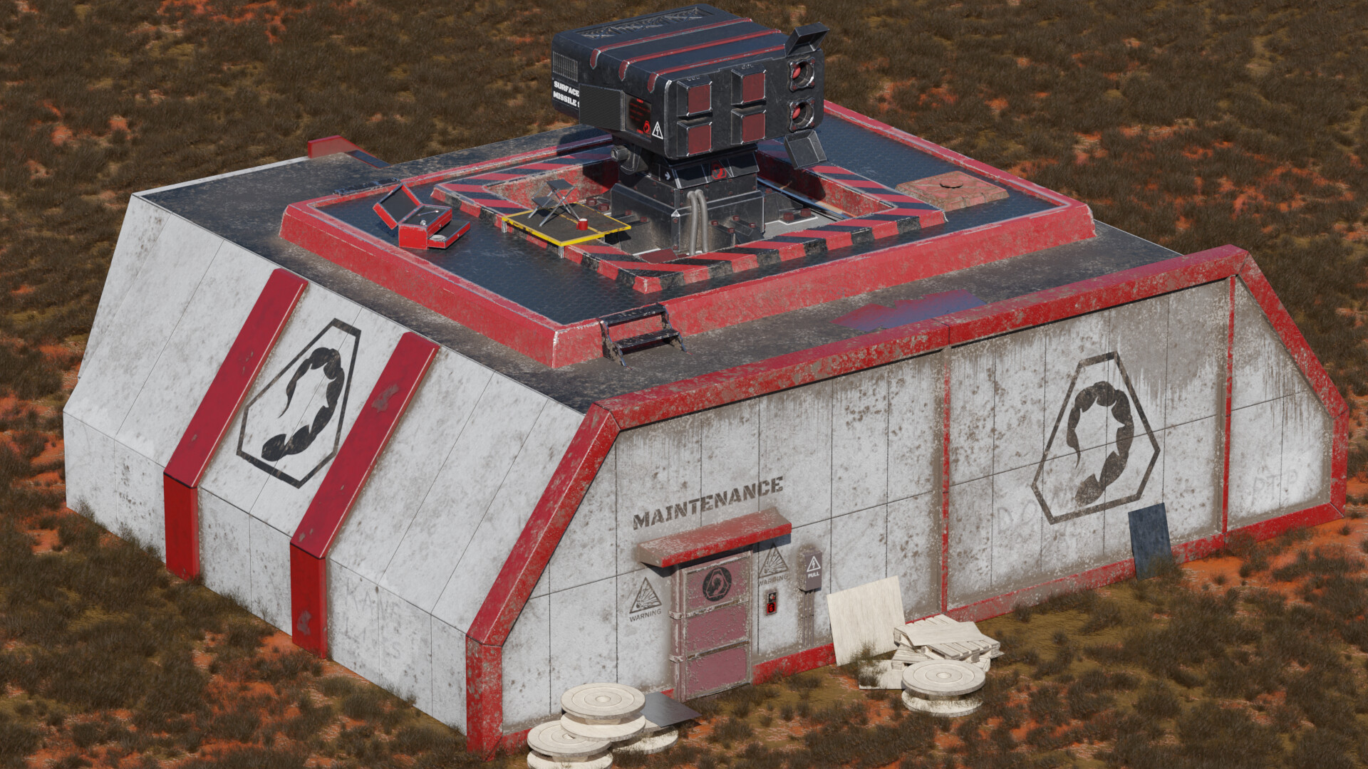 Jordan-lee Howen - Reimagined SAM Site from Command