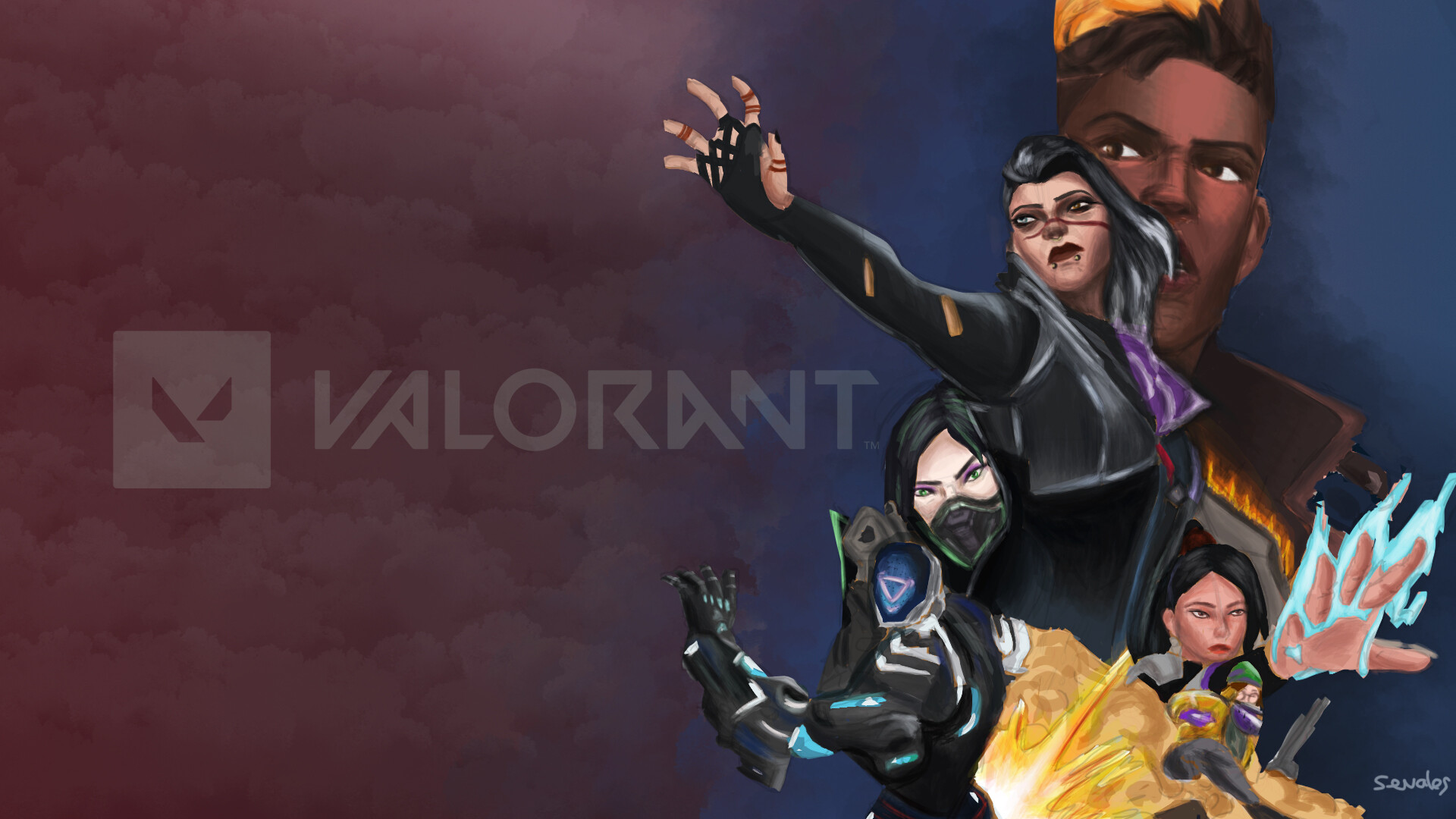 ArtStation - Valorant Fan Art Poster