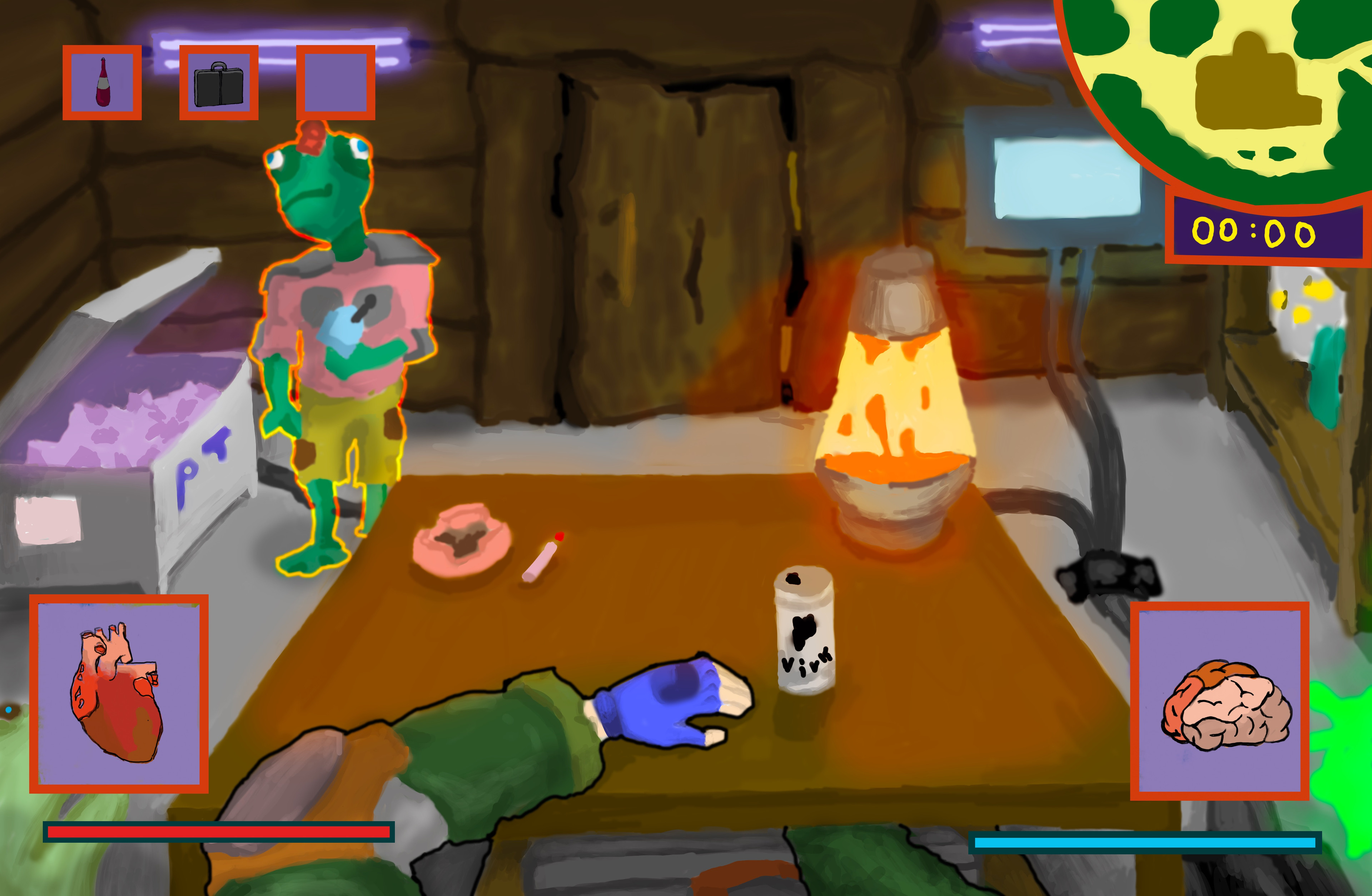 2nd artwork from “Unreleased video game” NFT project 