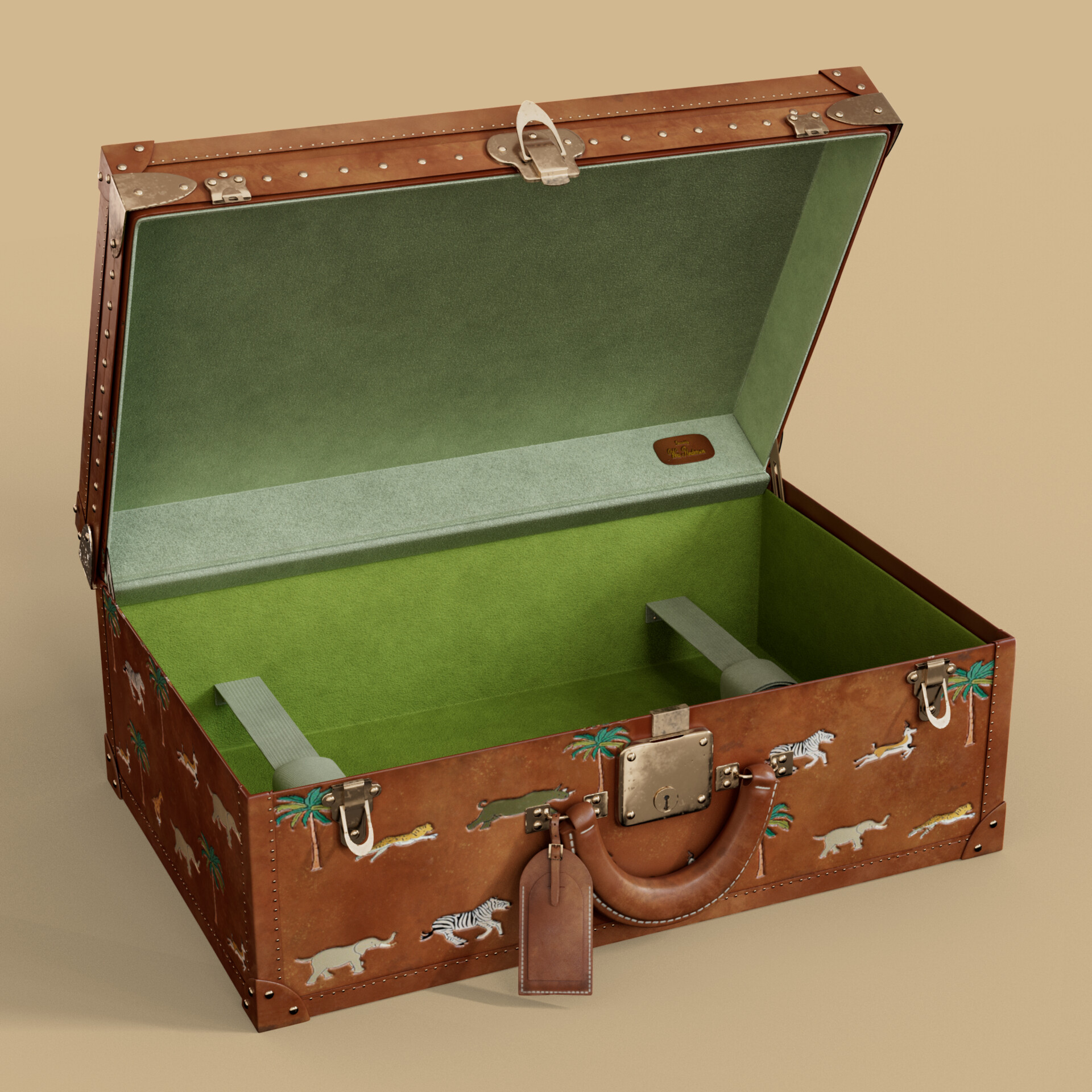 Wes Anderson-Inspired Luggage