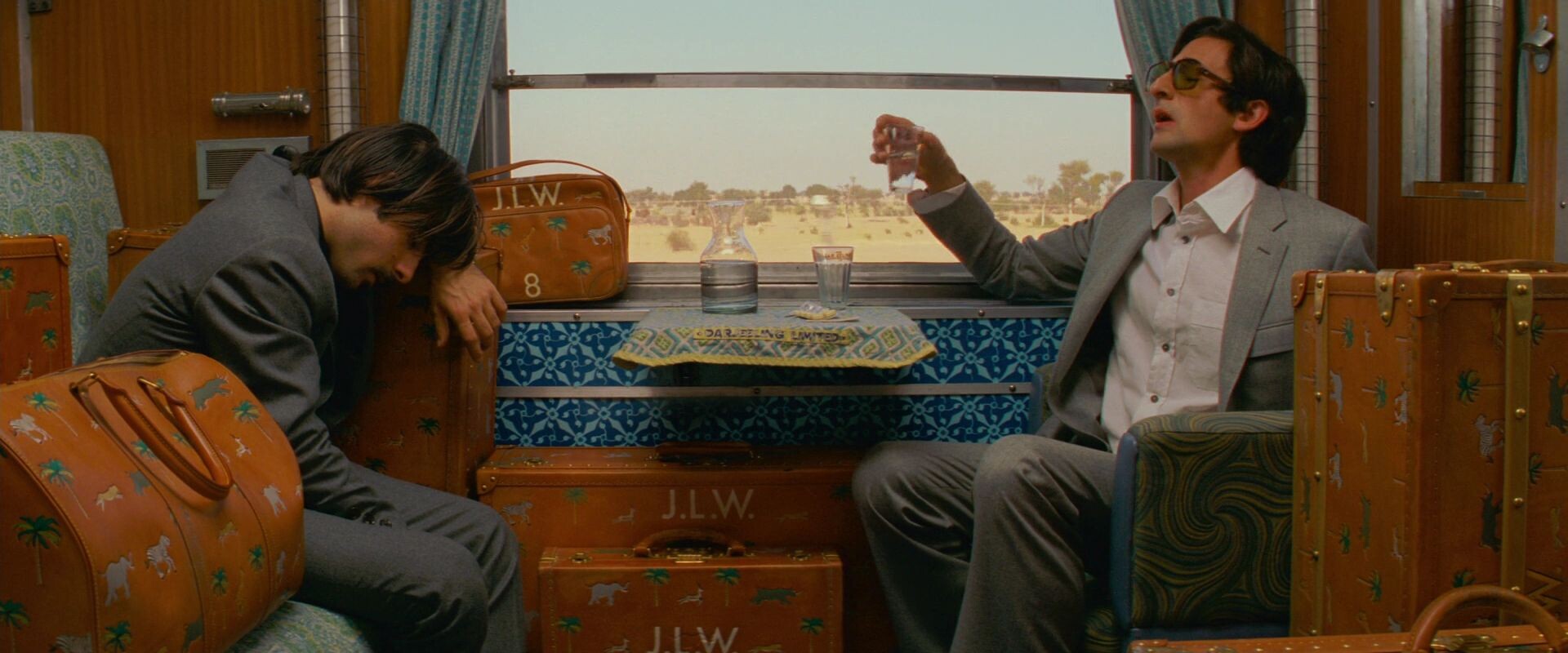 luggage from darjeeling limited, Fantastic suitcases in The Darjeeling  Limited #movie #fact #suitcase #
