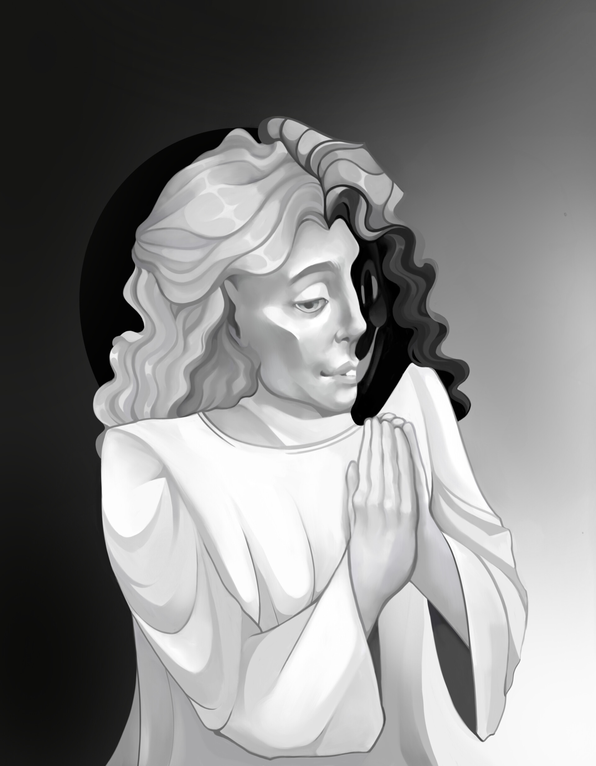 Artstation Archangel Gabriel From The Mandela Catalogue
