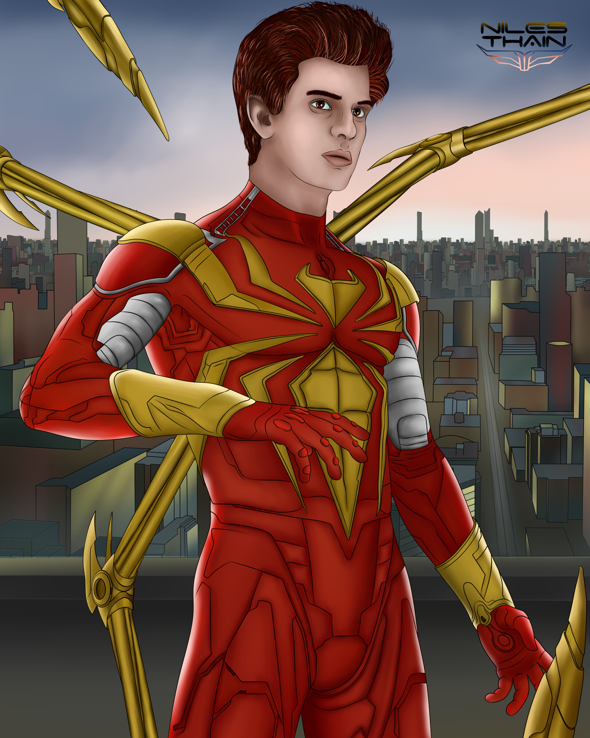 ArtStation Amazing Iron SpiderMan (Andrew Garfield)