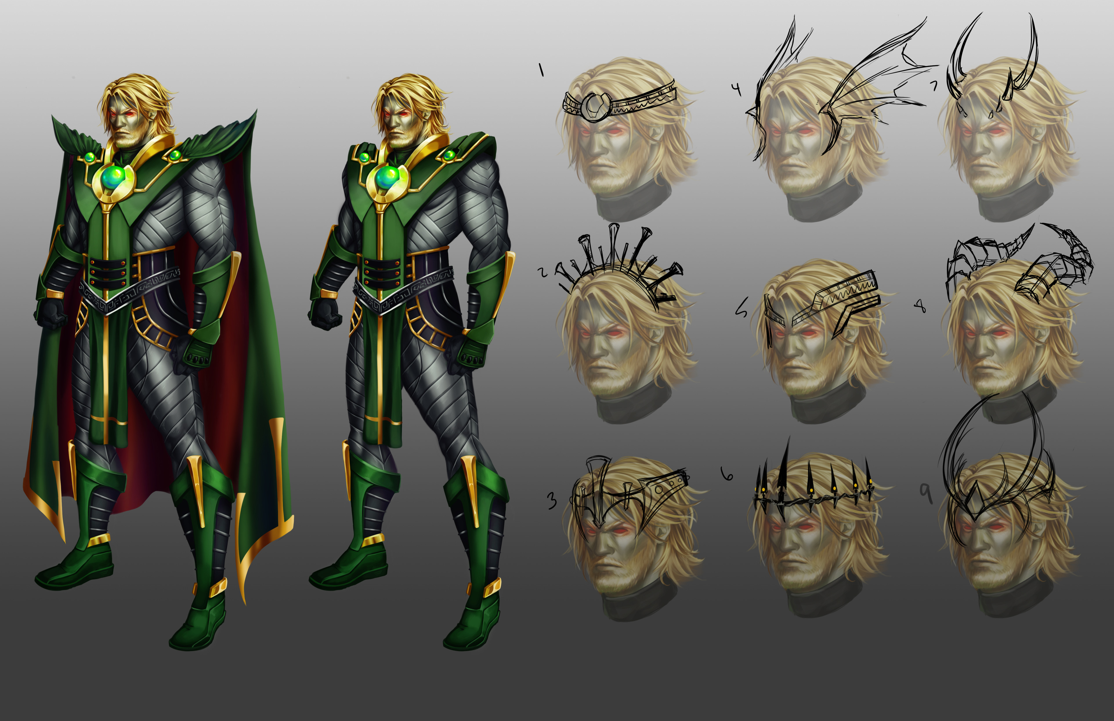 Crown ideations.