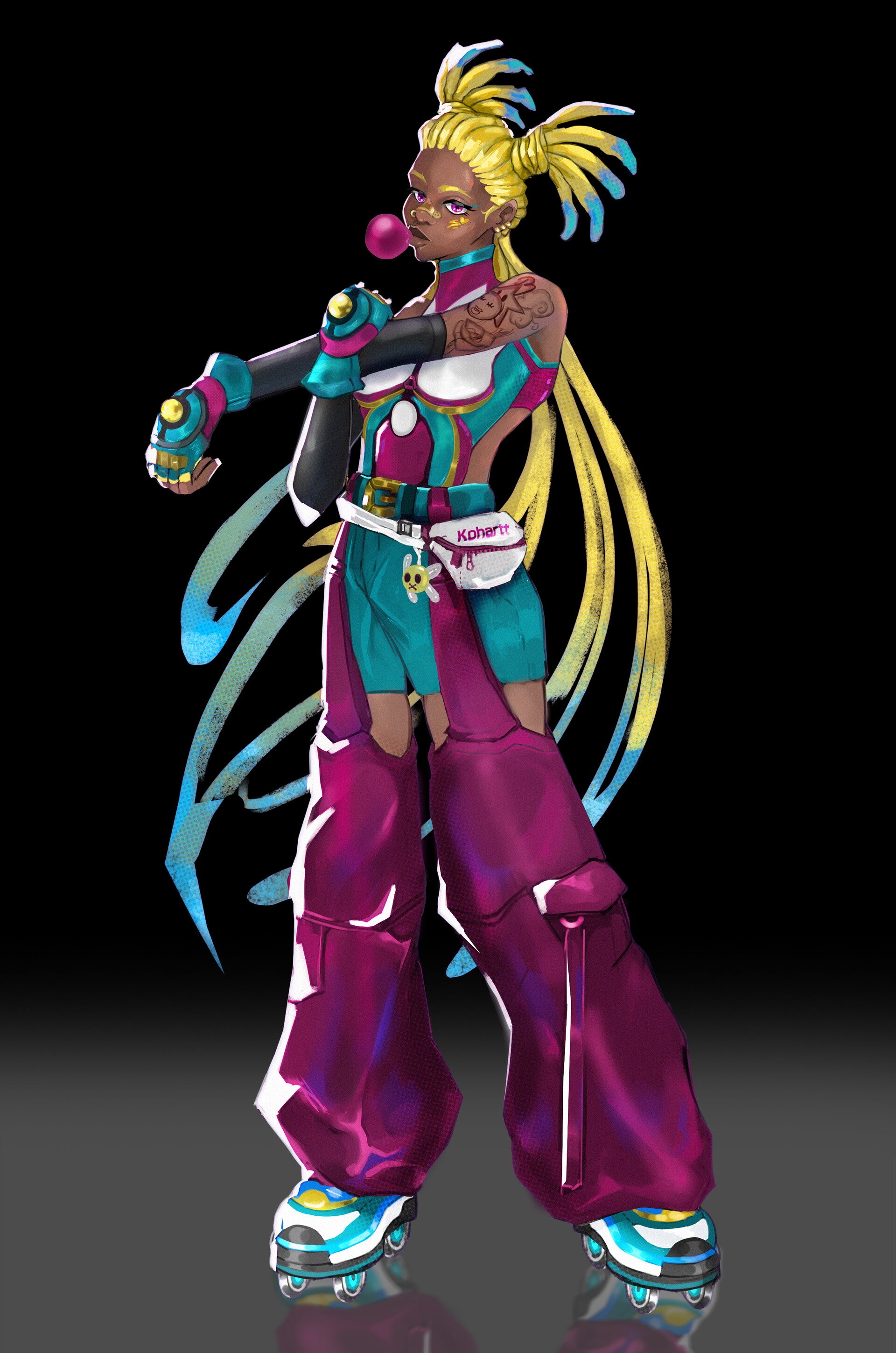 Street Fighter Female Characters Concept Art