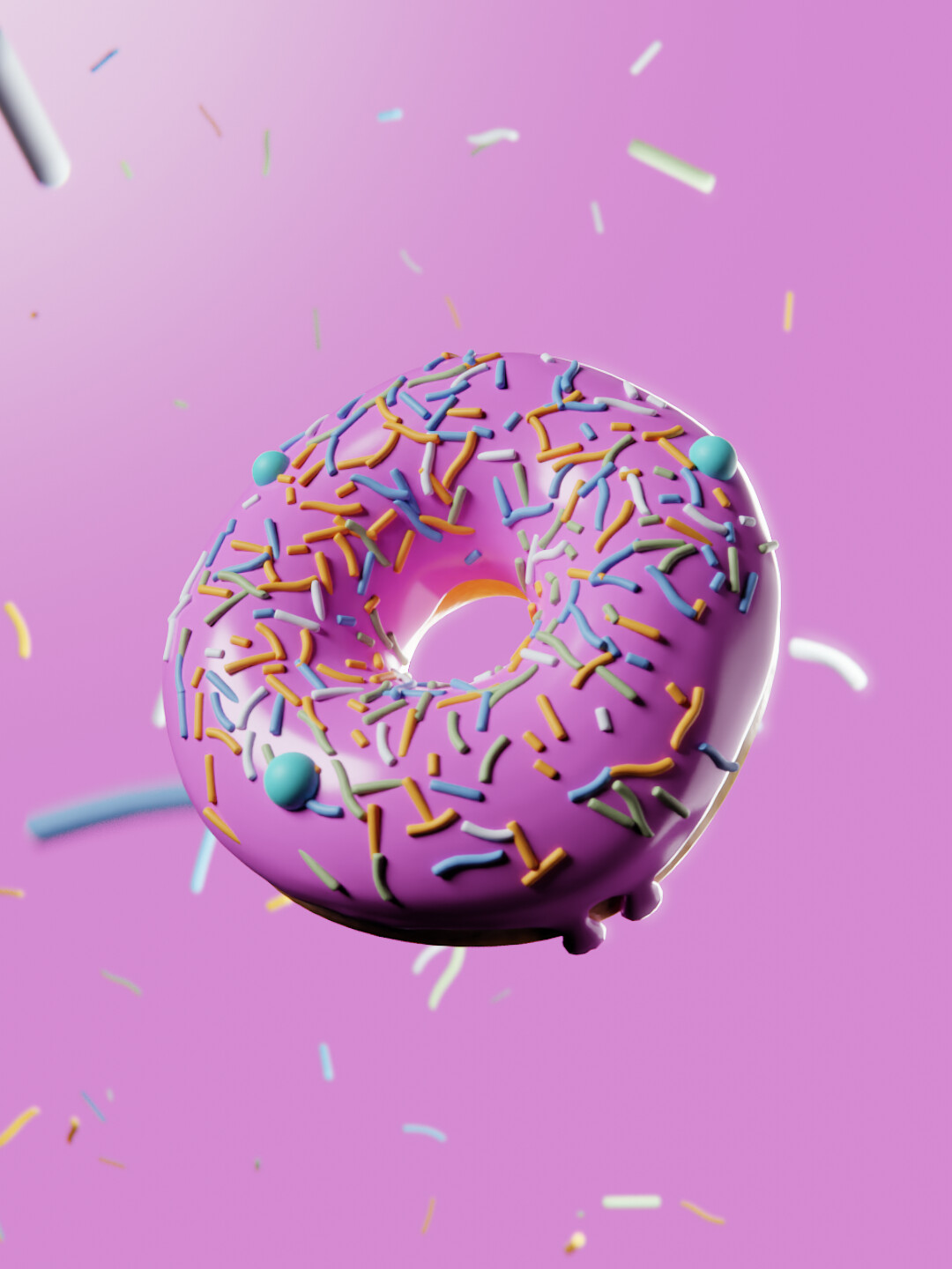 ArtStation Blender Guru Donut.