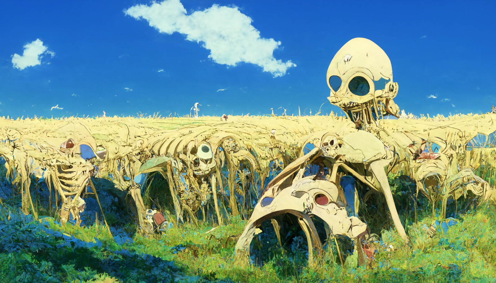 Inspirequest - Giant Skeleton Field