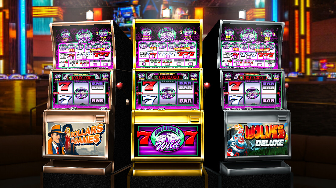 Handpainted Slot Machines