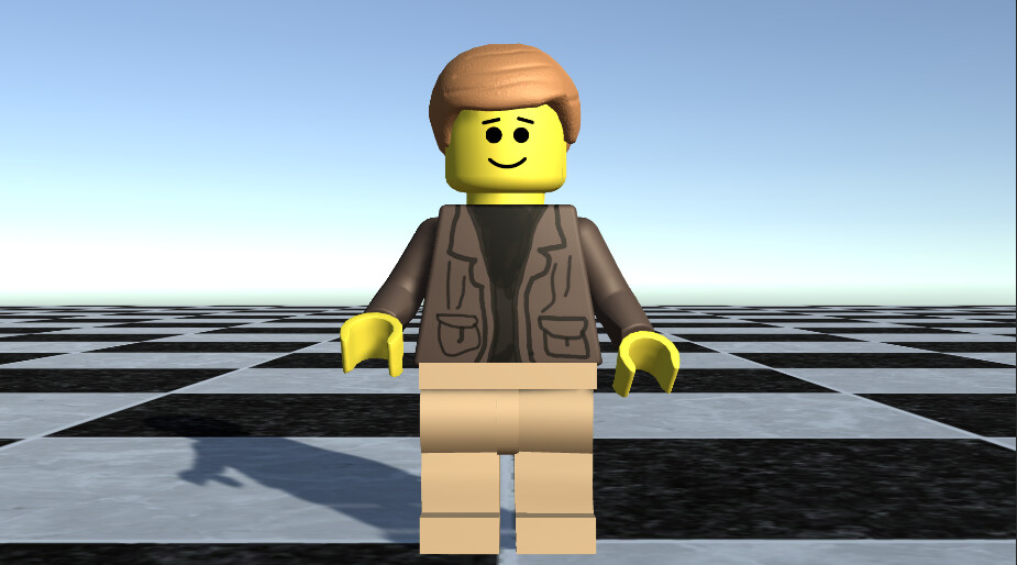 ArtStation - 3D Lego Man Animation