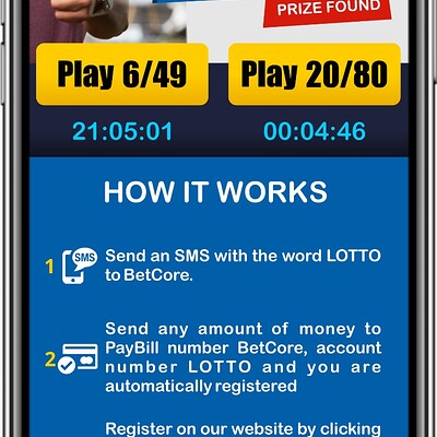 Lotto deals paybill number