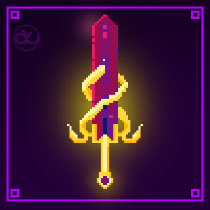 ArtStation - Pixel Sword Art