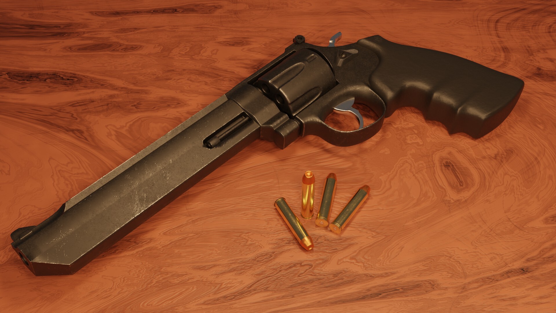 ArtStation - Smith & Wesson - Model 629 Hunter 44 Magnum