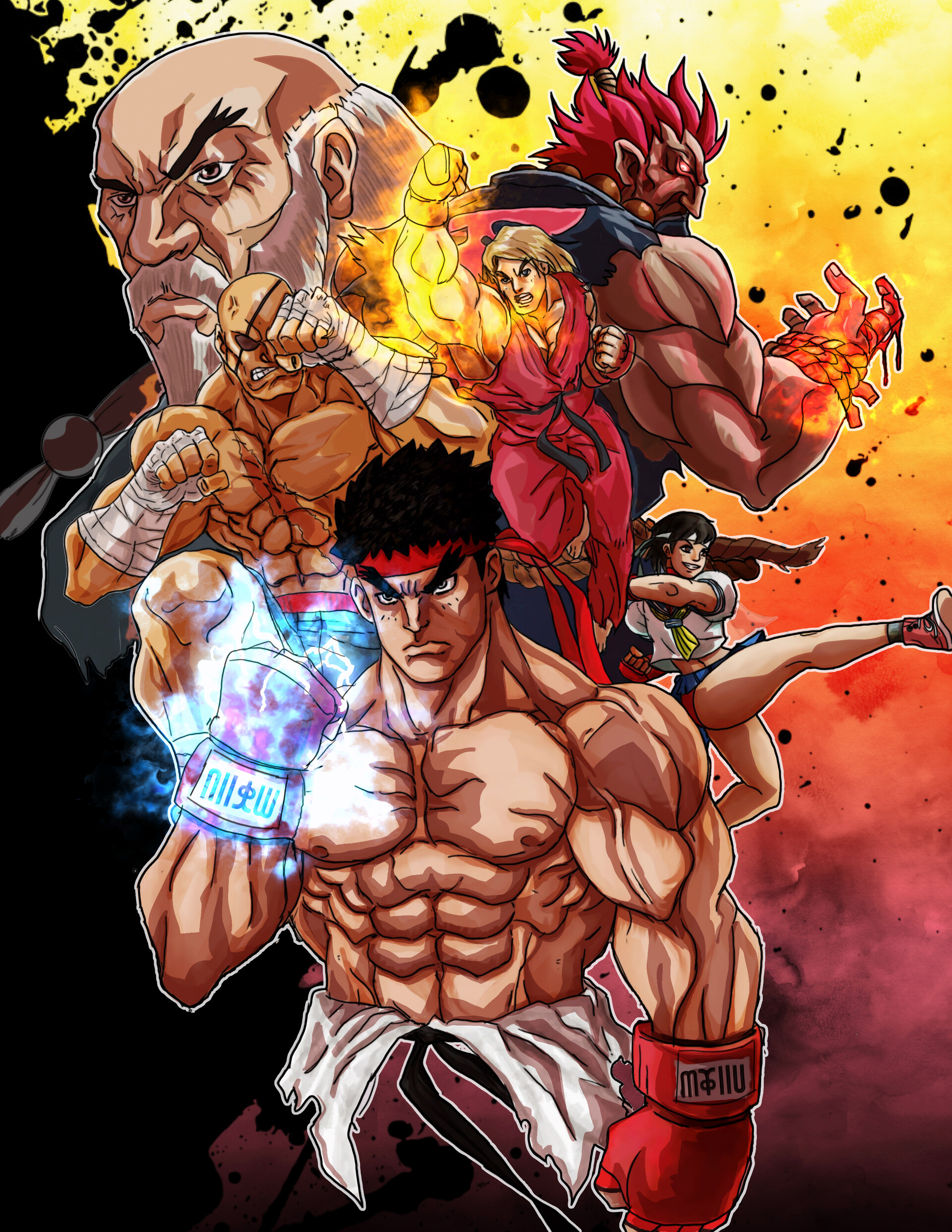 ArtStation - Street Fighter Ryu
