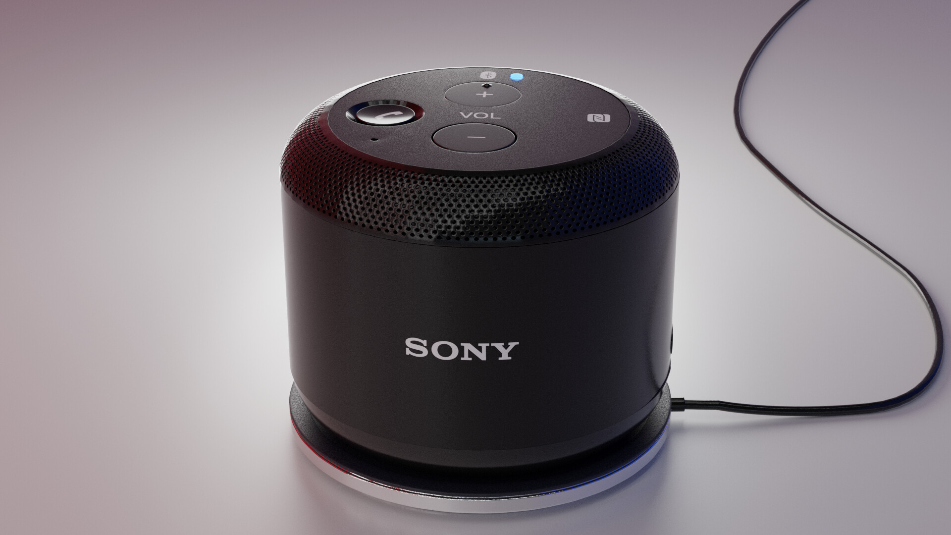 ArtStation Sony Speaker Product Render