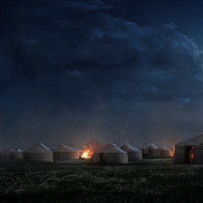 Joseph feely mongol camp