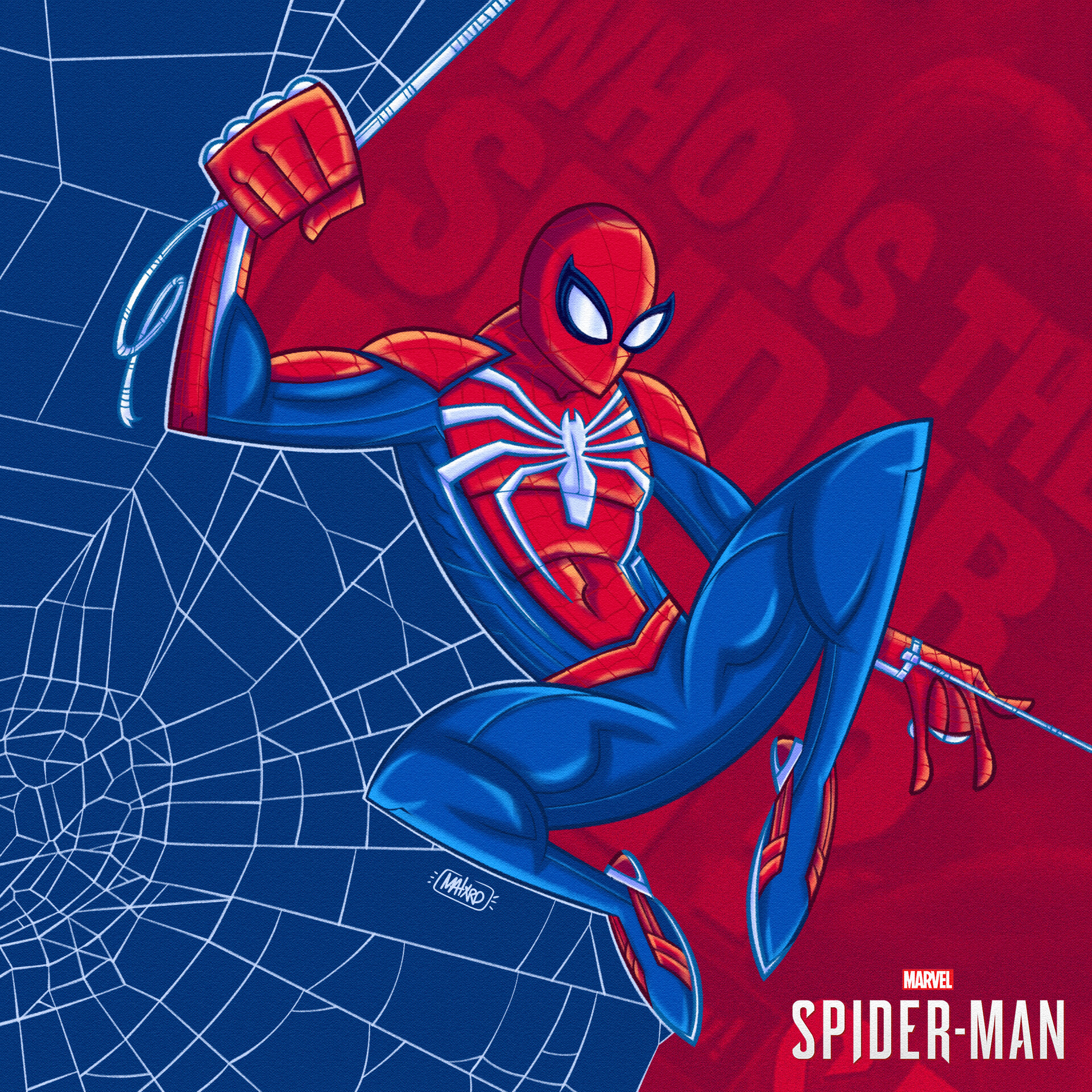 ArtStation - Marvel's Spider-Man PS4/PS5 Promotional Art
